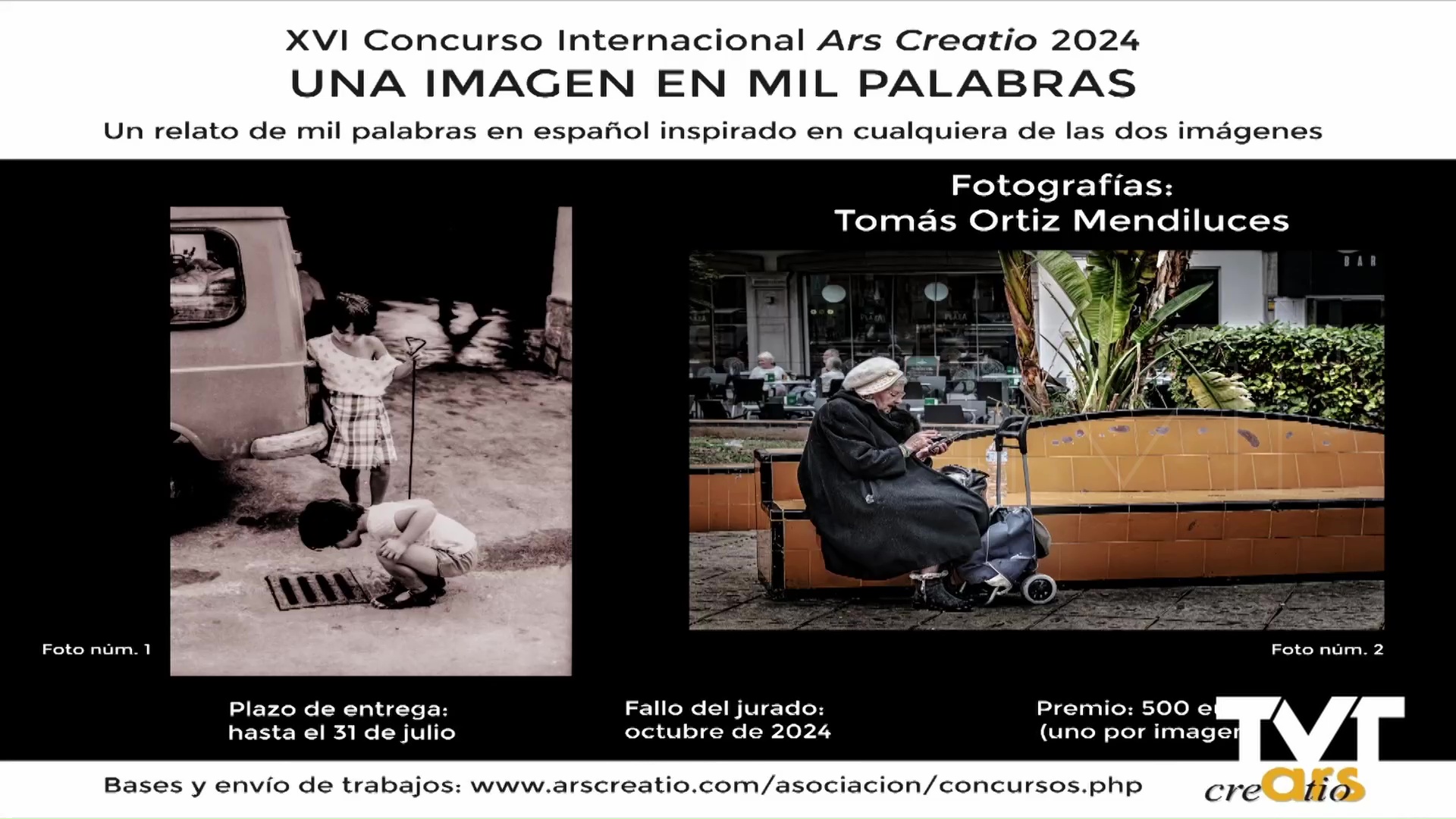 Imagen de Ars Creatio convoca la decimosexta edición de su concurso «Una imagen en mil palabras» 