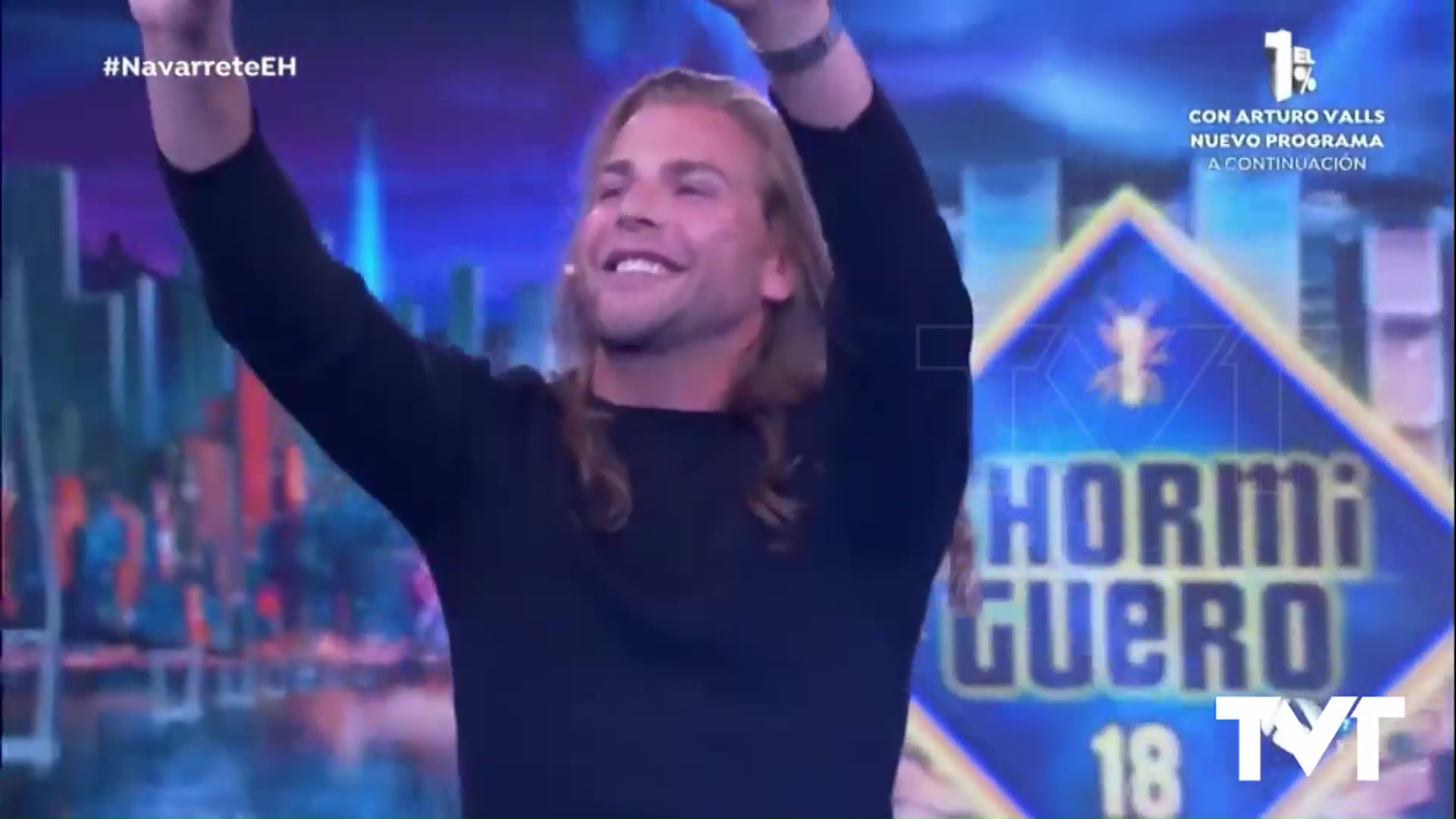 Imagen de Eduardo Navarrete promociona Torrevieja Weekend en el programa «El Hormiguero» con Pablo Motos 
