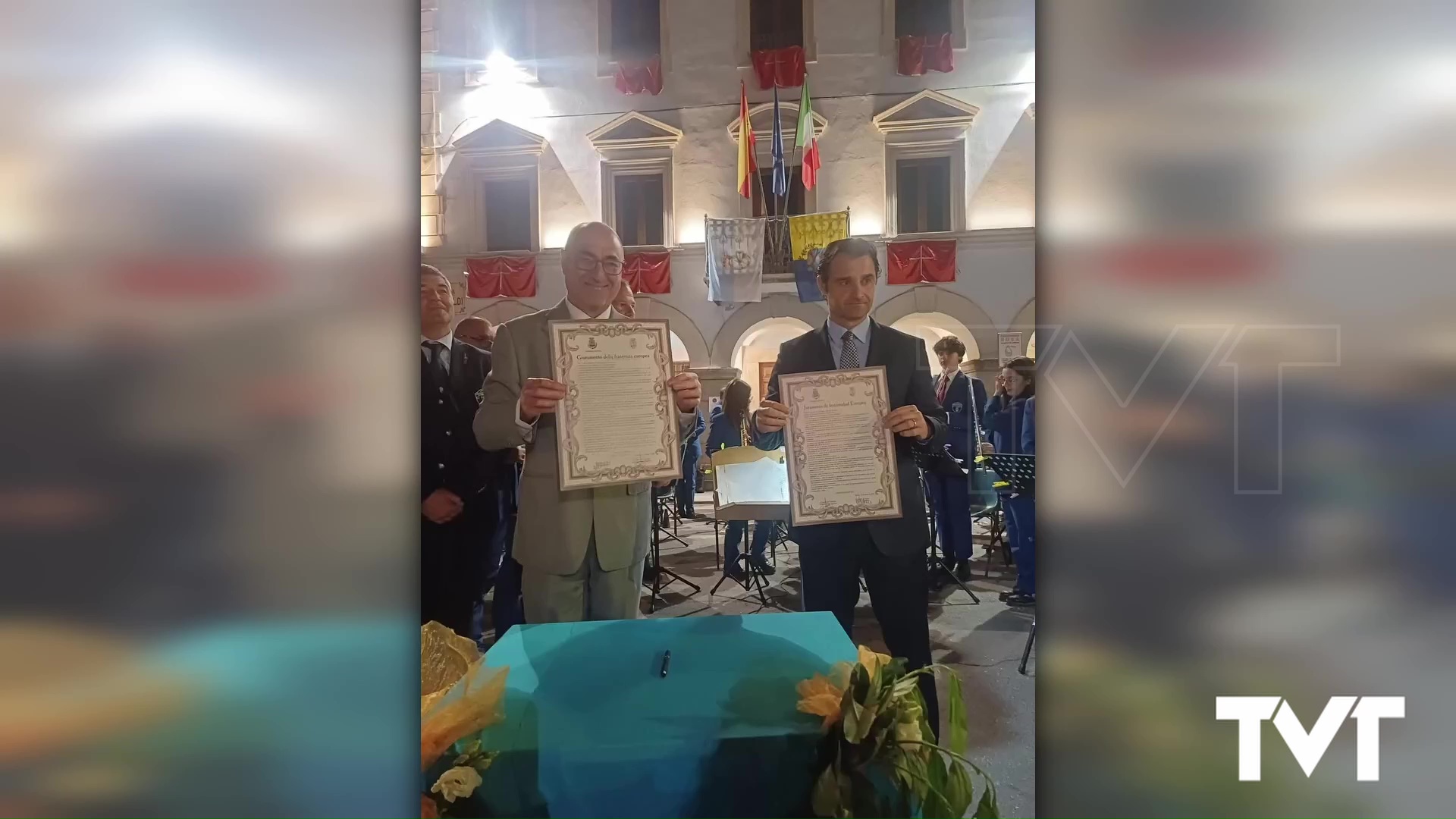 Imagen de Firmado formalmente el hermanamiento entre la ciudad italiana de Faleria y Torrevieja 