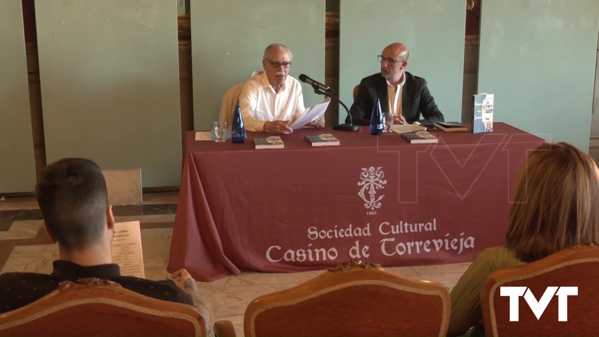 Imagen de Presentado en el casino el libro «Necesidades de la democracia”, de Francisco Rodríguez de Lázaro