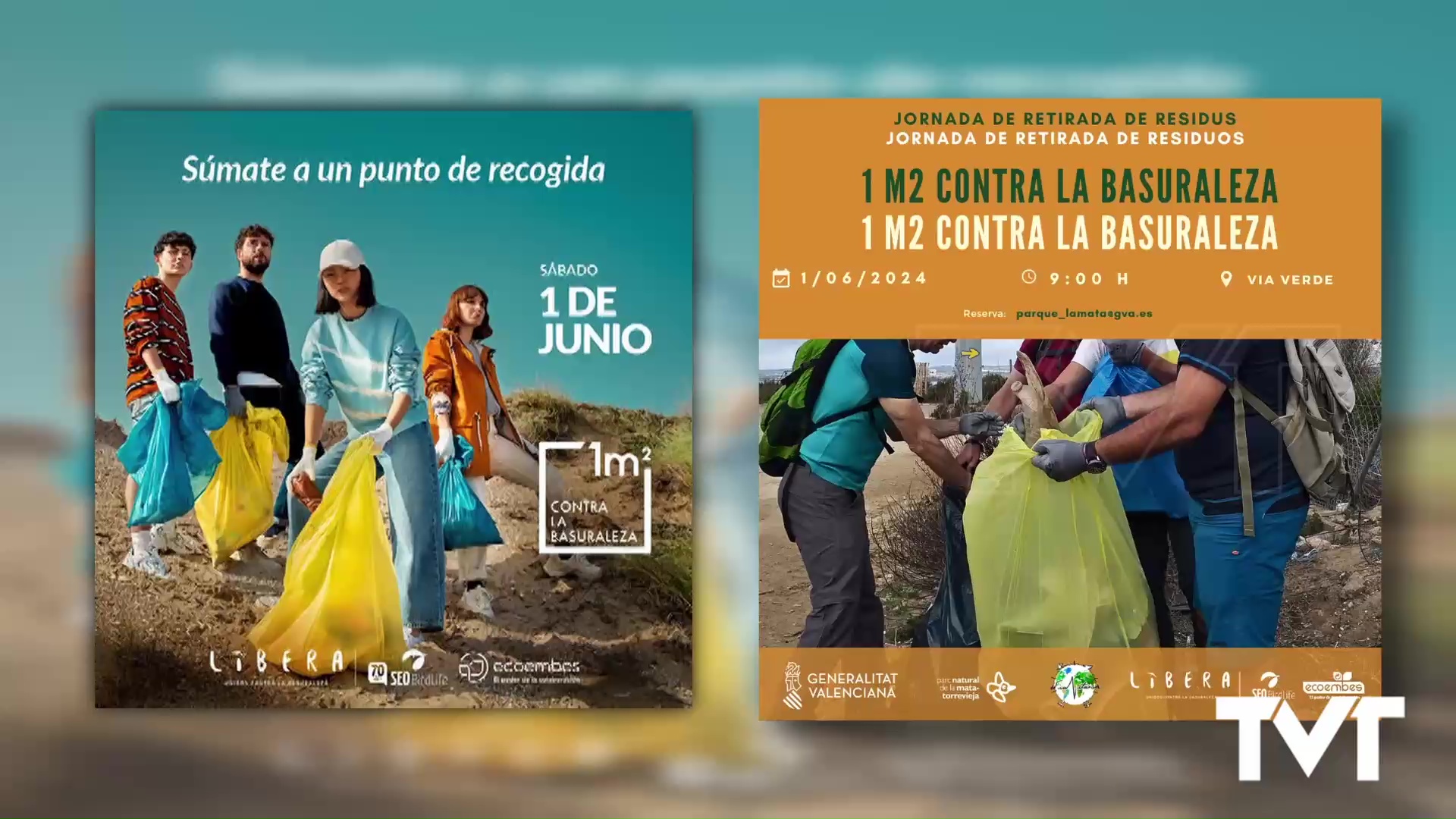 Imagen de El Parque Natural de las Lagunas de la Mata y Torrevieja acoge la 7º campaña «1m2 contra la Basuraleza»