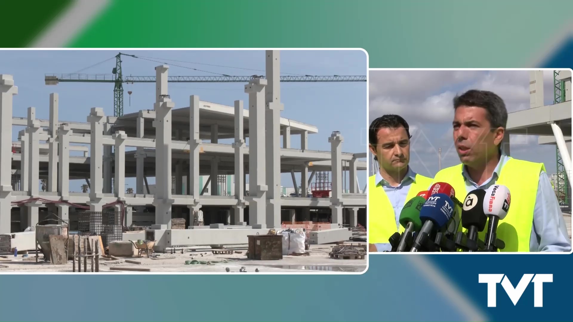 Imagen de El president de la Generalitat visita las obras de renovación del puerto de Torrevieja