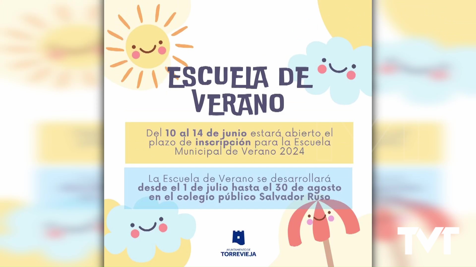 Imagen de La Escuela Municipal de Verano 2024 abre el plazo de solicitud de plazas del 10 al 14 de junio