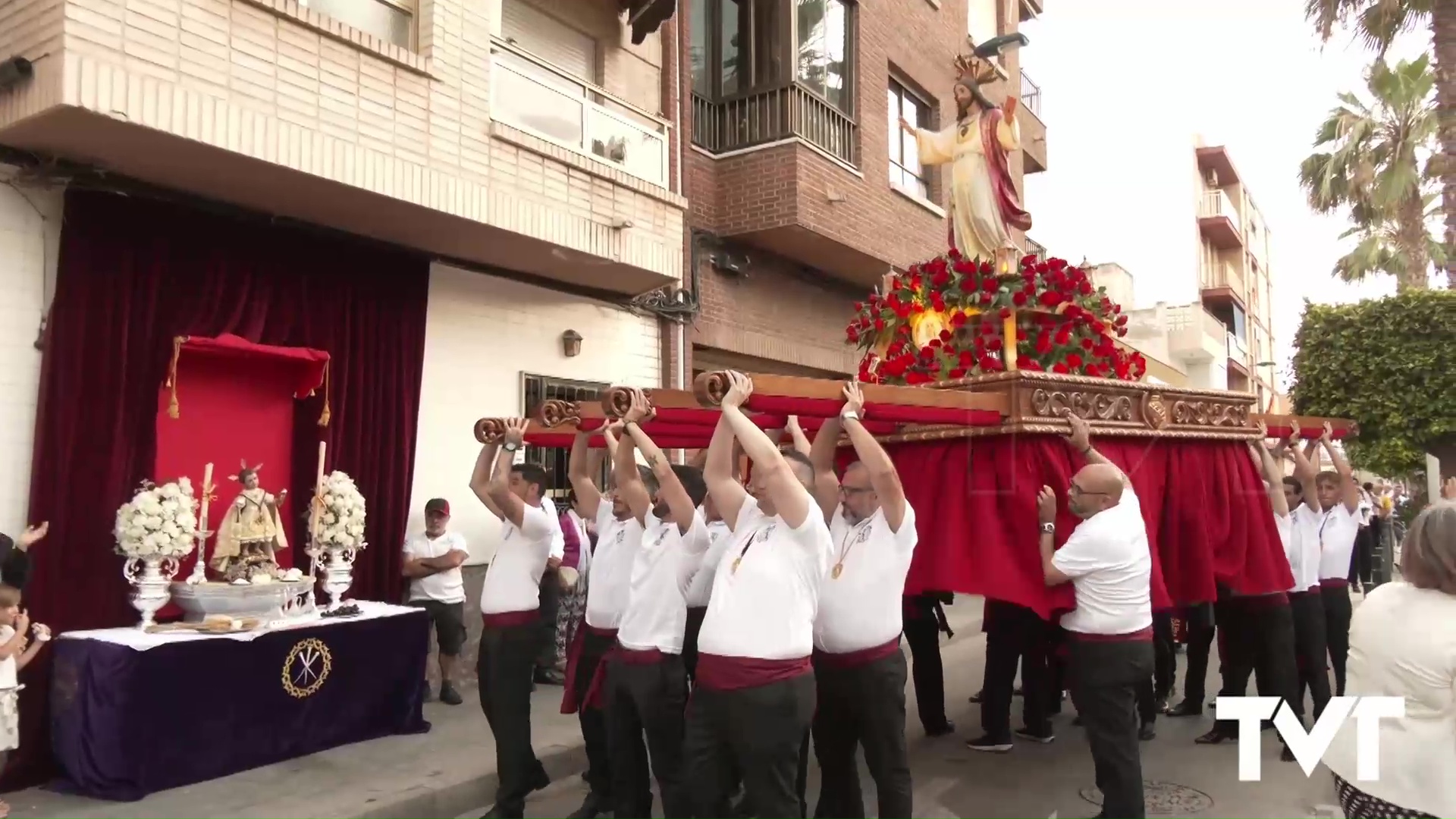 Imagen de La procesión pone el broche de oro a las Fiestas del Sagrado Corazón de Jesús