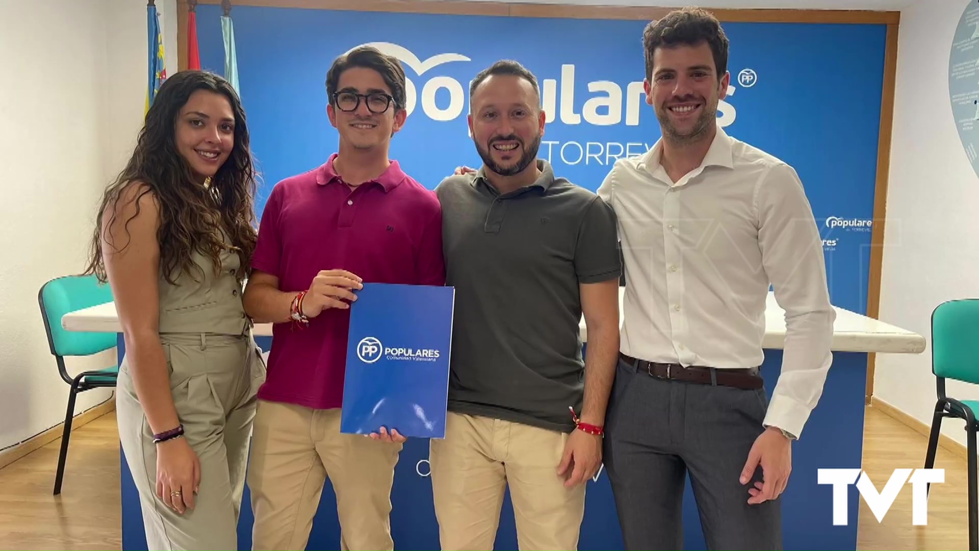 Imagen de Sergio Sala presenta su candidatura para presidir NNGG del PP de Torrevieja