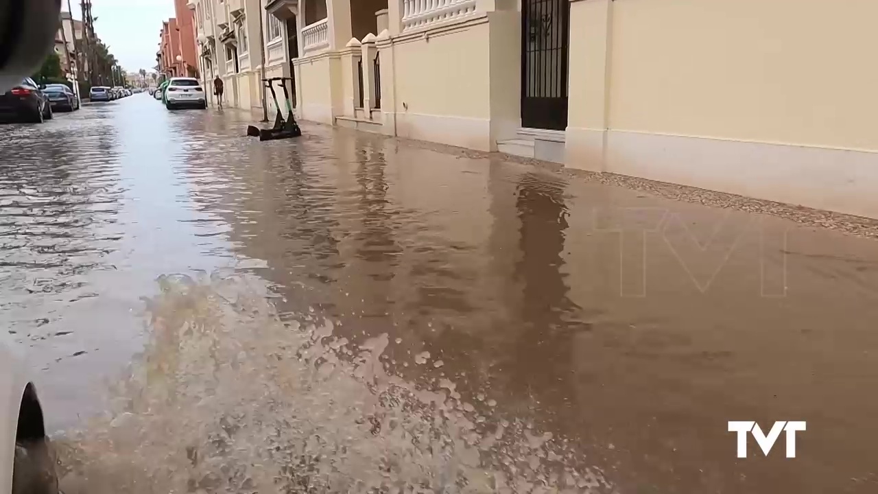 Imagen de Intenso «chaparrón» el registrado en la tarde del 11 de junio en Torrevieja