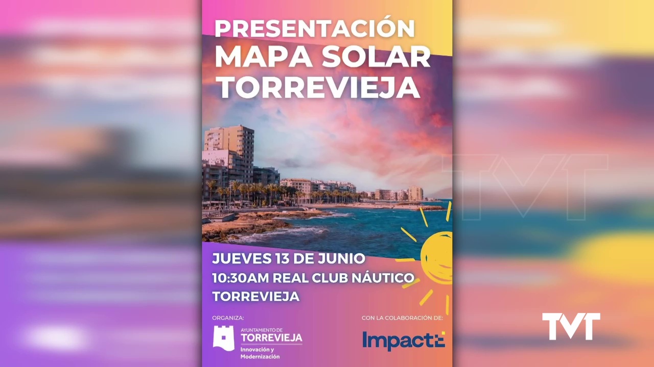 Imagen de Presentación del mapa Solar de Torrevieja: Jueves 13 de junio a las 10.30h en el RCNT