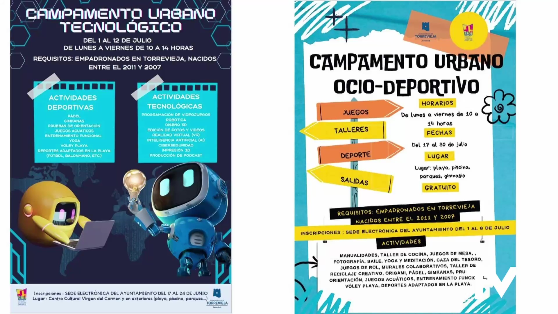 Imagen de Juventud abre las inscripciones de dos campamentos urbanos para adolescentes 