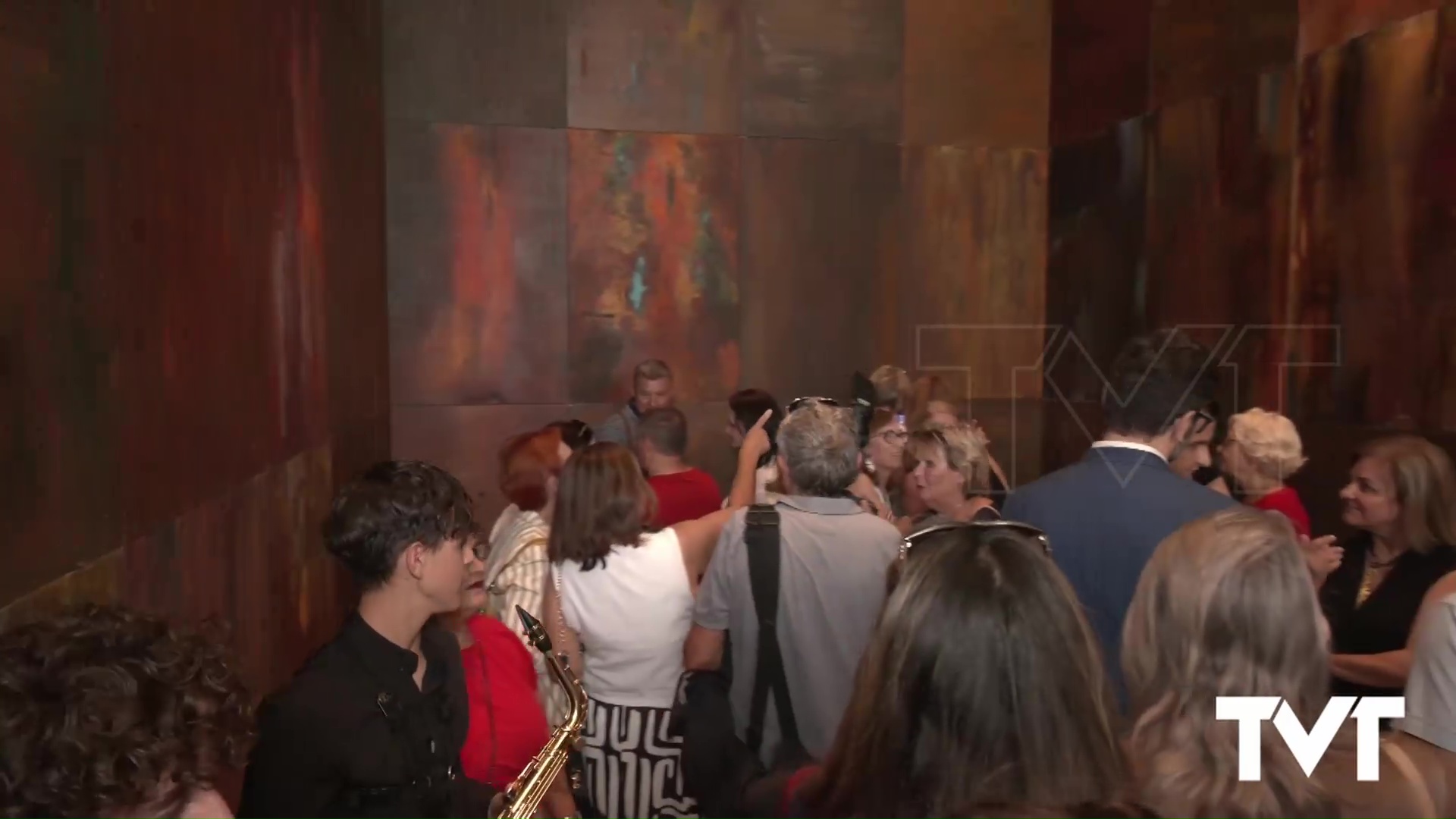 Imagen de Los alumnos de Mar García, de la Escuela municipal de pintura, nos muestran una original exposición basada en el «espacio liminal» 