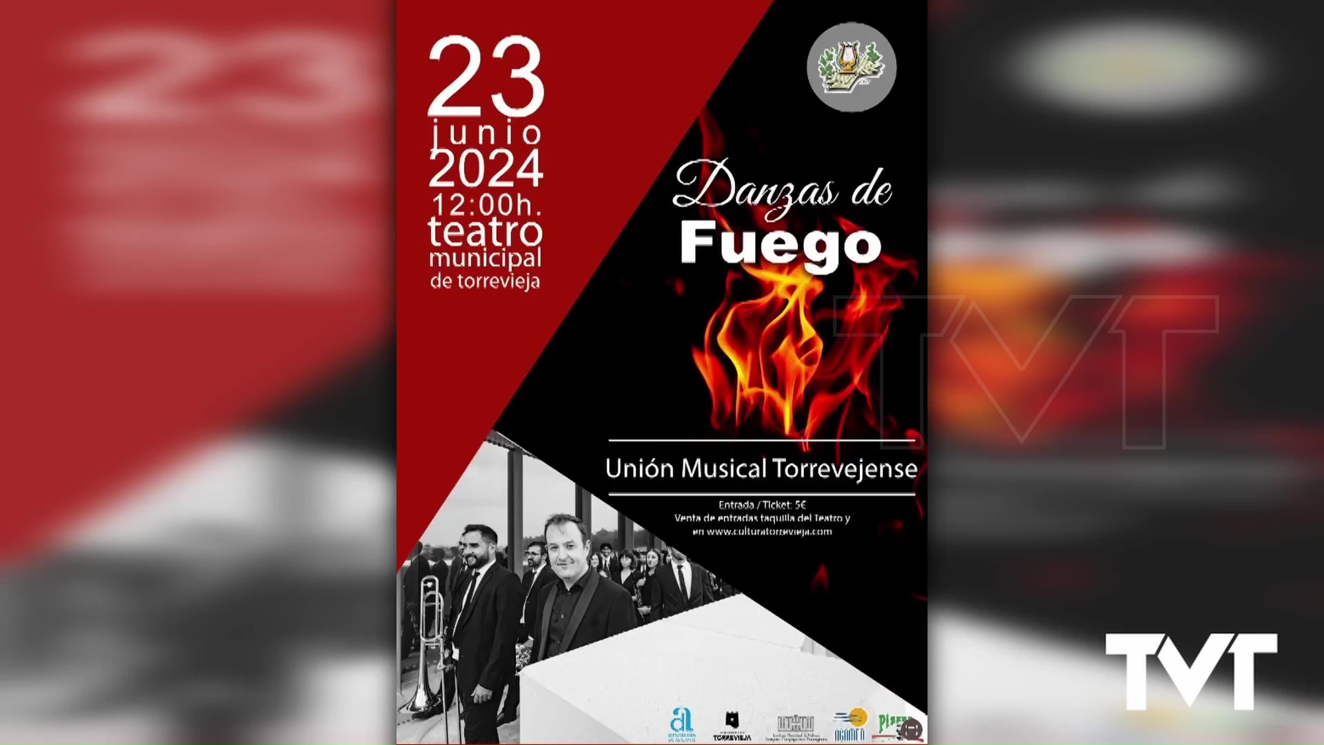 Imagen de La Unión Musical Torrevejense interpretará el concierto «Danzas del Fuego» el 23 de junio en el Teatro 