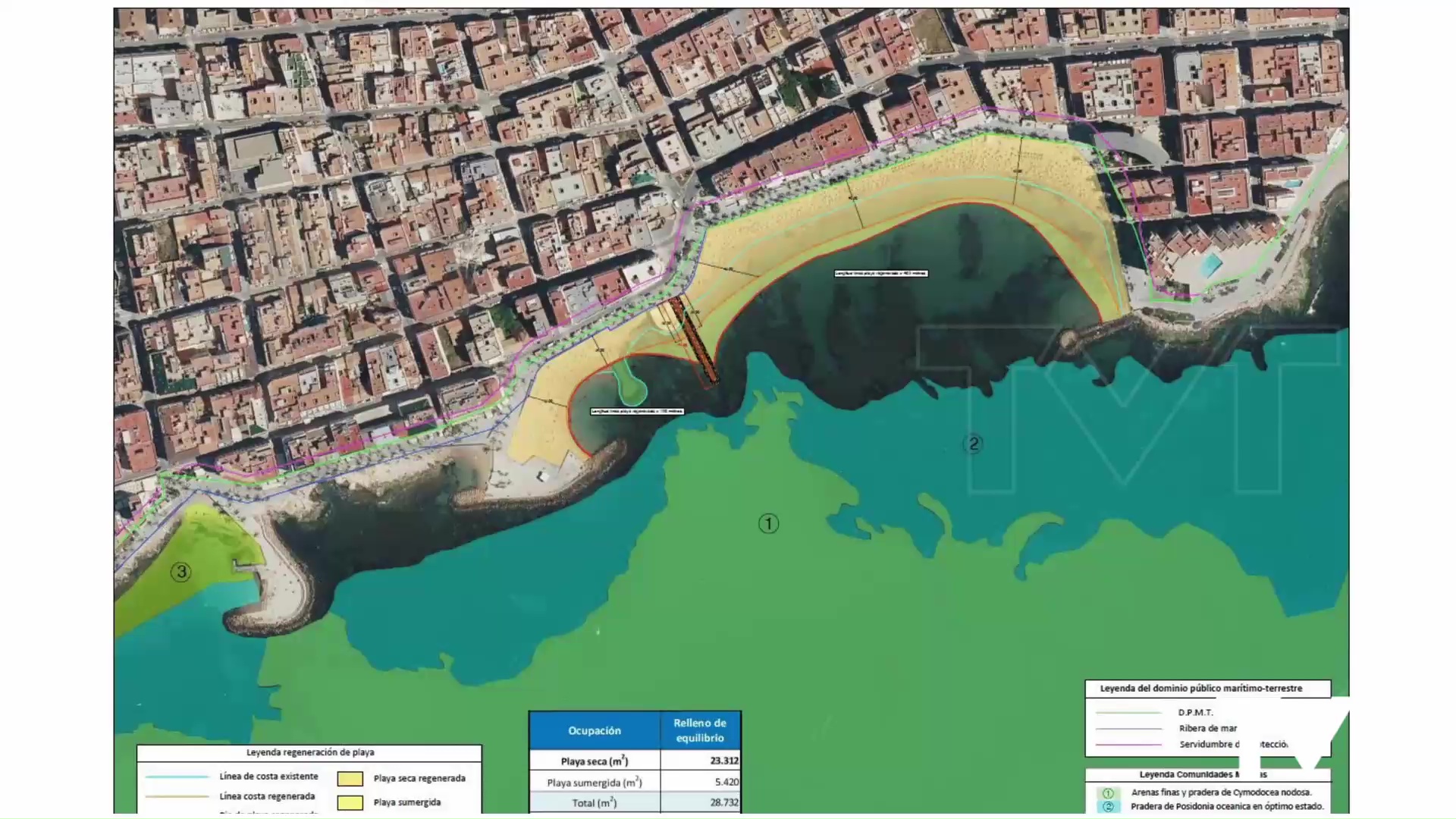 Imagen de Costas derribará finalmente el «mirador» donde se ubicaba el kiosko Tintero y ejecutará a 5 metros de allí un nuevo espigón de 75 metros de longitud 