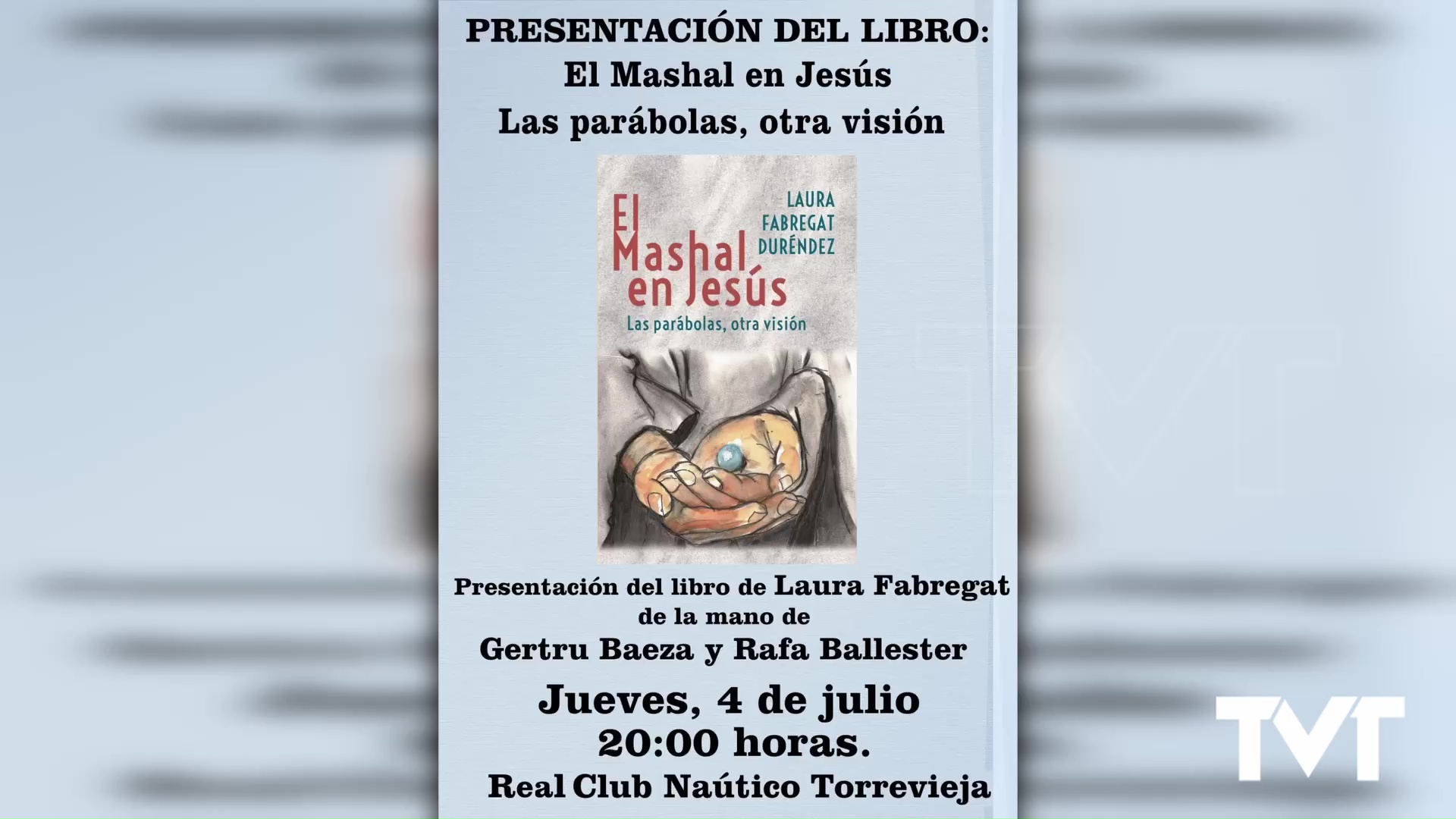 Imagen de Laura Fabregat presenta el 4 de julio en el RCNT su libro «El Mashal en Jesús» 