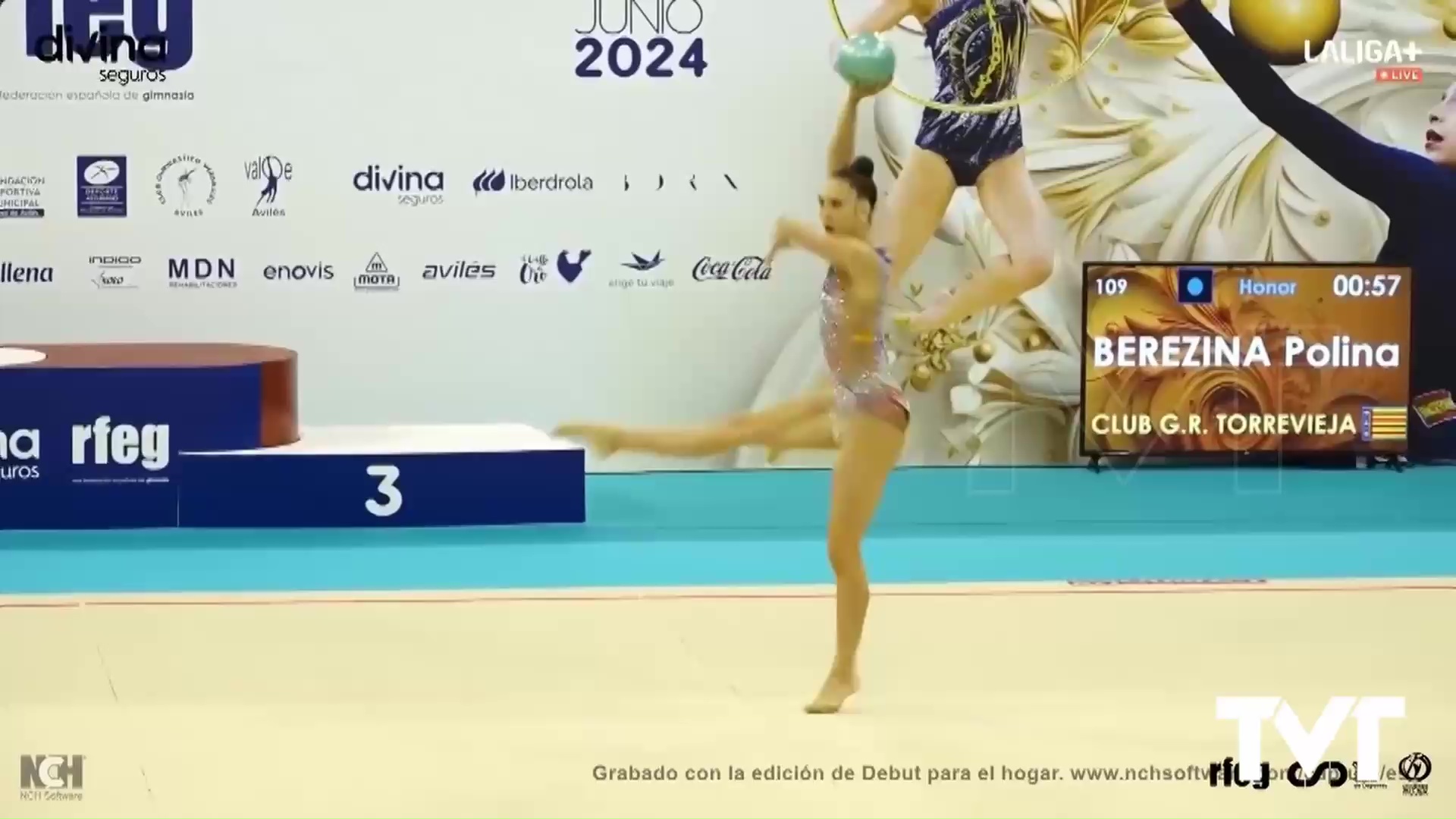 Imagen de Polina Berezina ya es subcampeona de España absoluta 