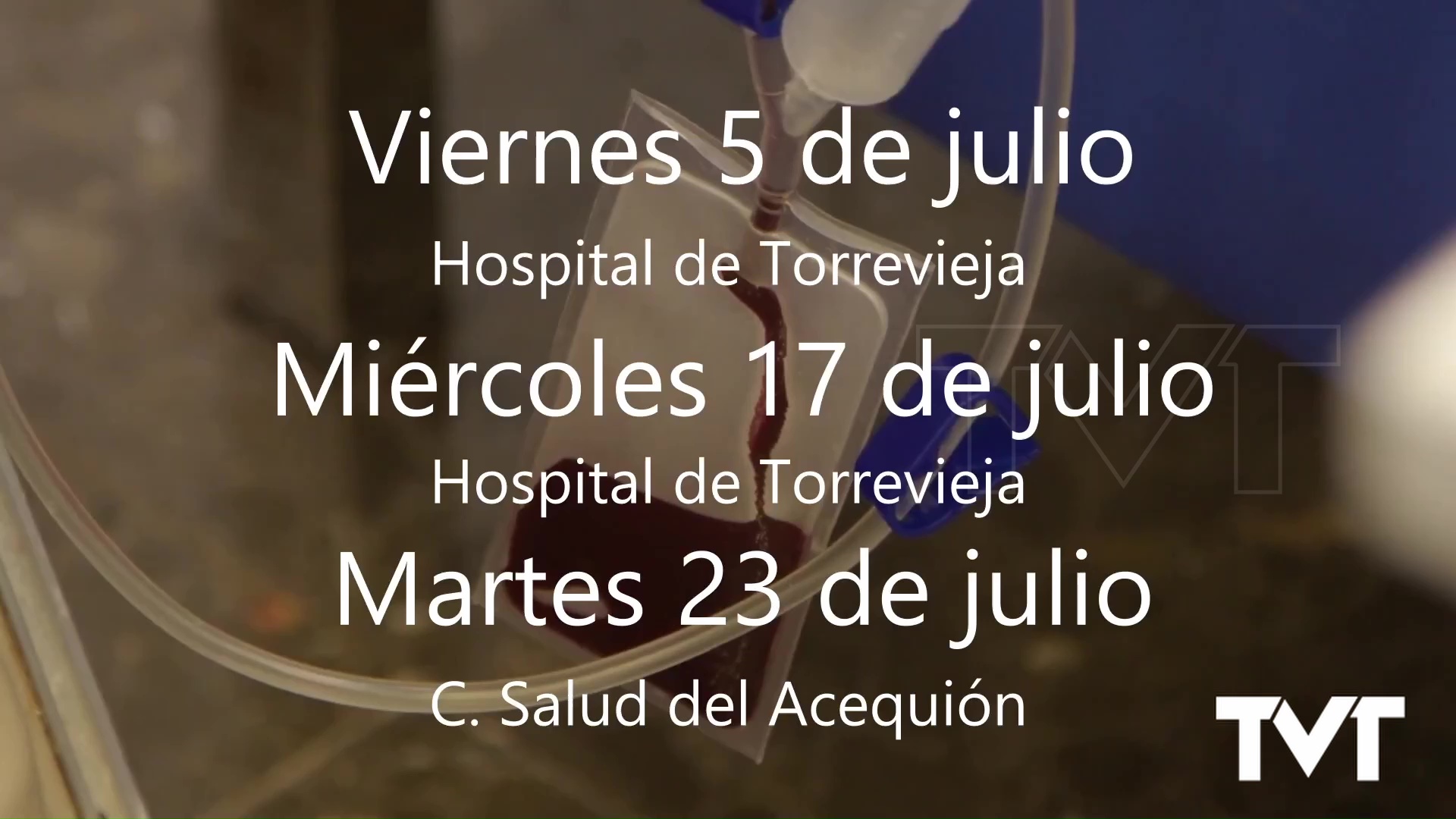 Imagen de Sanidad habilita 200 puntos de donación de sangre en la campaña estival 
