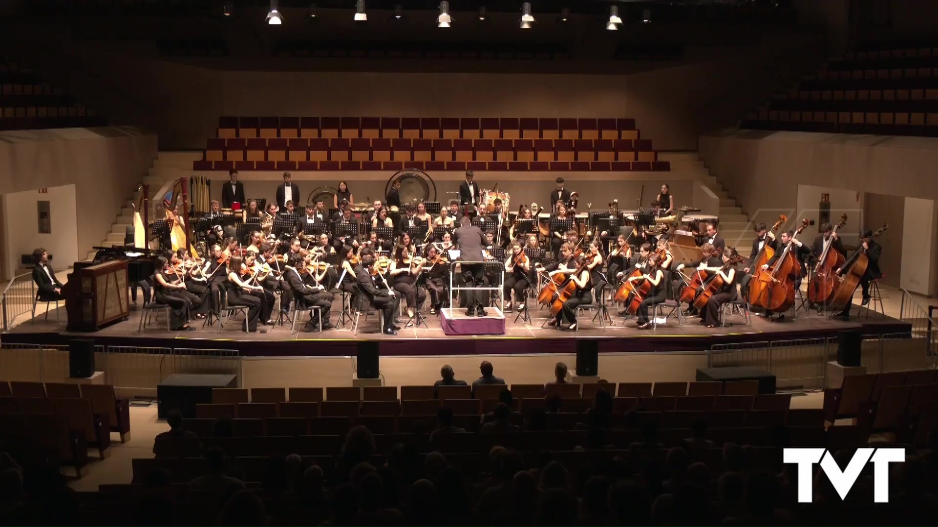 Imagen de La Orquesta Joven de la GV cautivó con su dinámica selección de composiciones