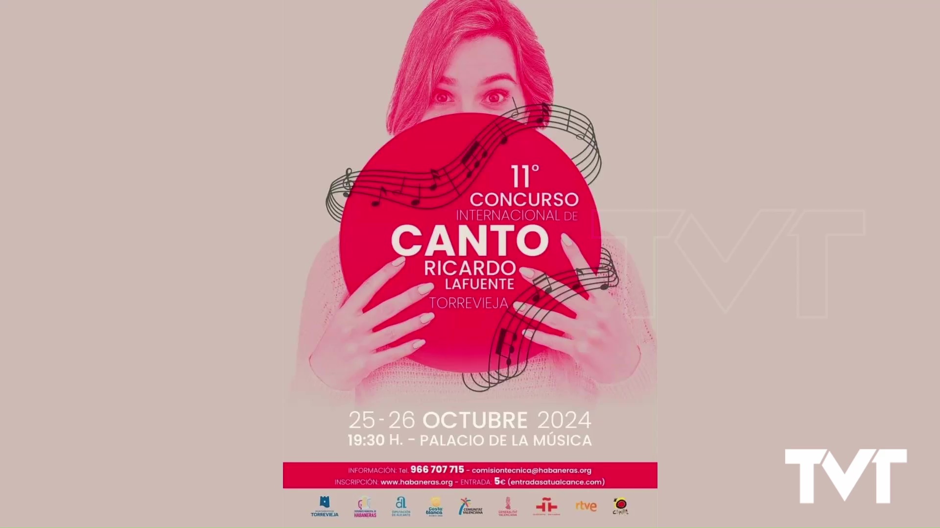 Imagen de El XI Concurso Internacional de Canto «Ricardo Lafuente» de Torrevieja se celebrará los días 26 y 27 de octubre. Ya se ha abierto el plazo de inscripciones 