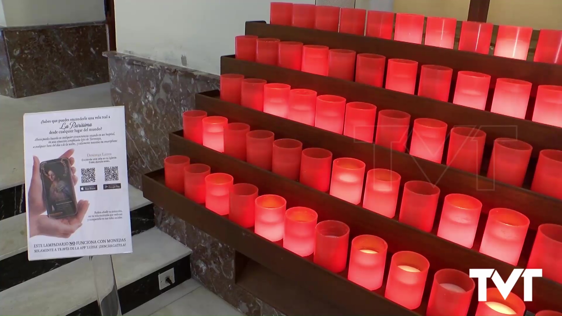Imagen de Encender velas a La Purísima ya es posible en cualquier momento y desde cualquier lugar