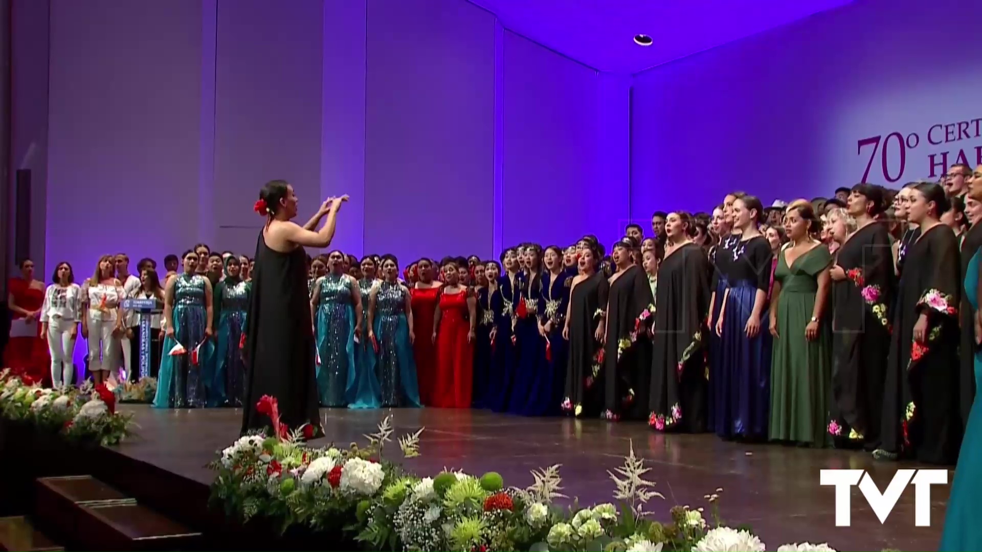 Imagen de El coro procedente de México uno de los grandes triunfadores del 70 Certamen