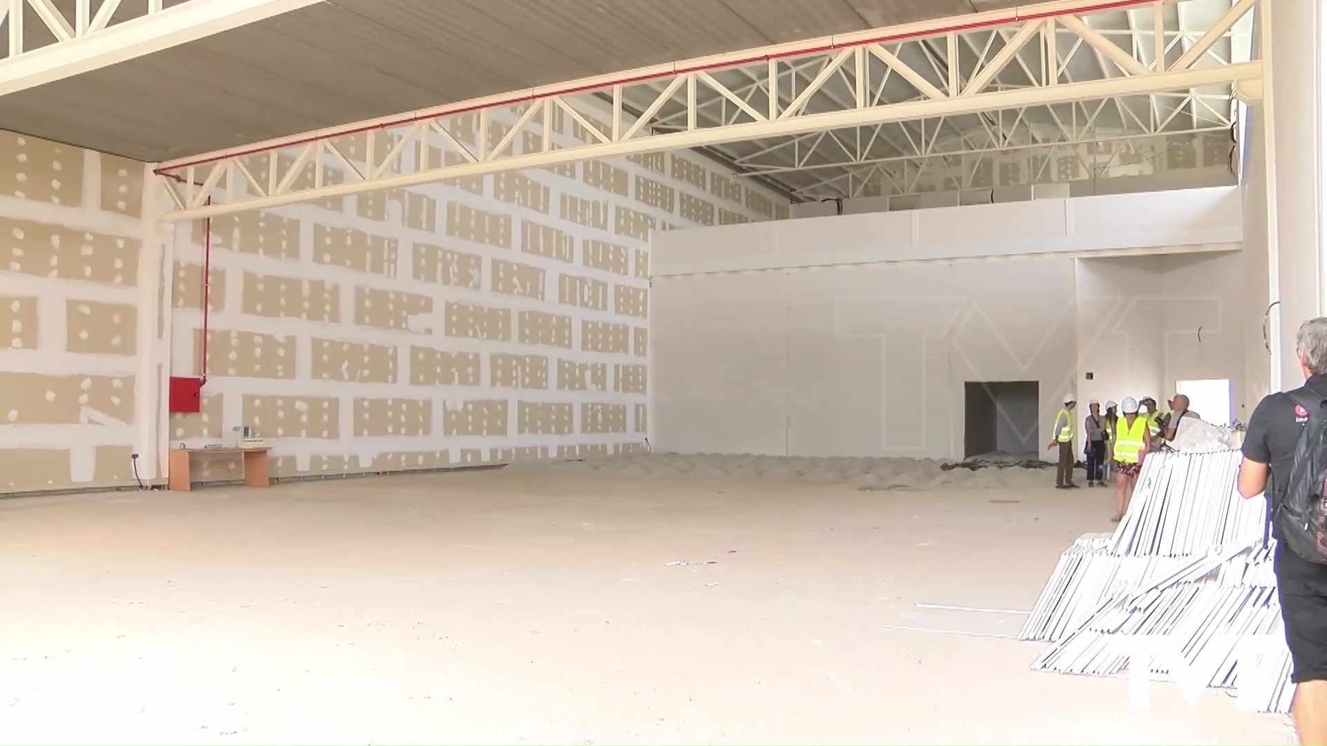 Imagen de Comienzan las obras para adecuar y poner en marcha el Pabellón deportivo Blanco 
