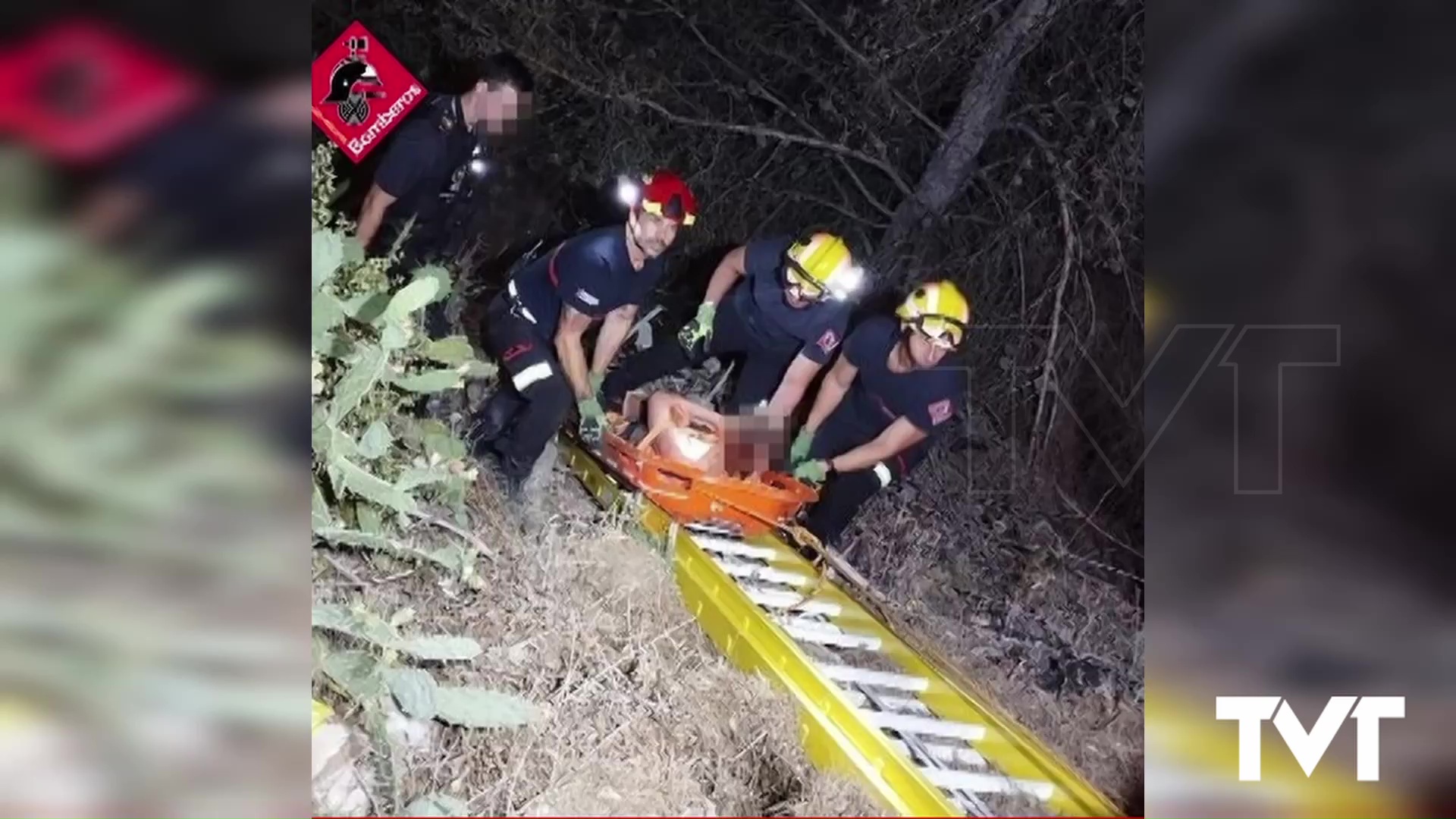 Imagen de Herida una mujer al caer por un terraplén con mucho desnivel en Los Balcones 