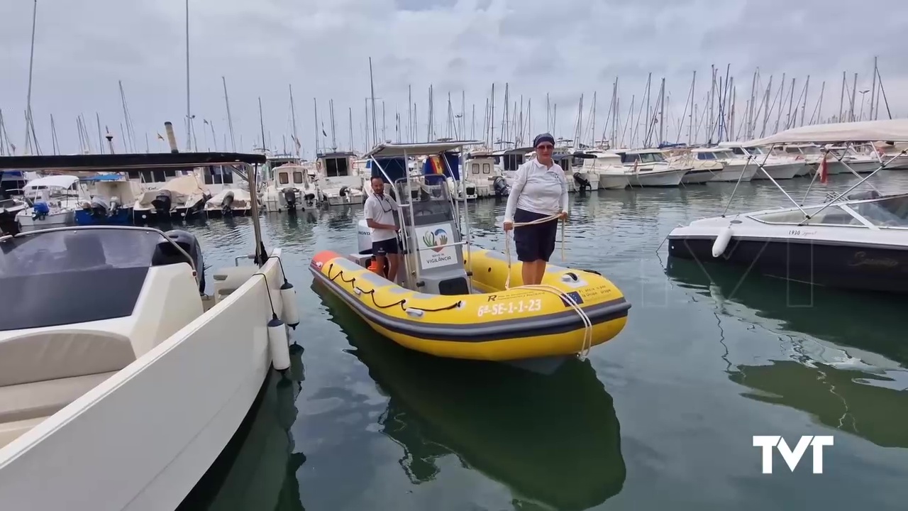 Imagen de Torrevieja vuelve a ser base de una patrulla de vigilancia marina para la protección de las praderas de Posidonia