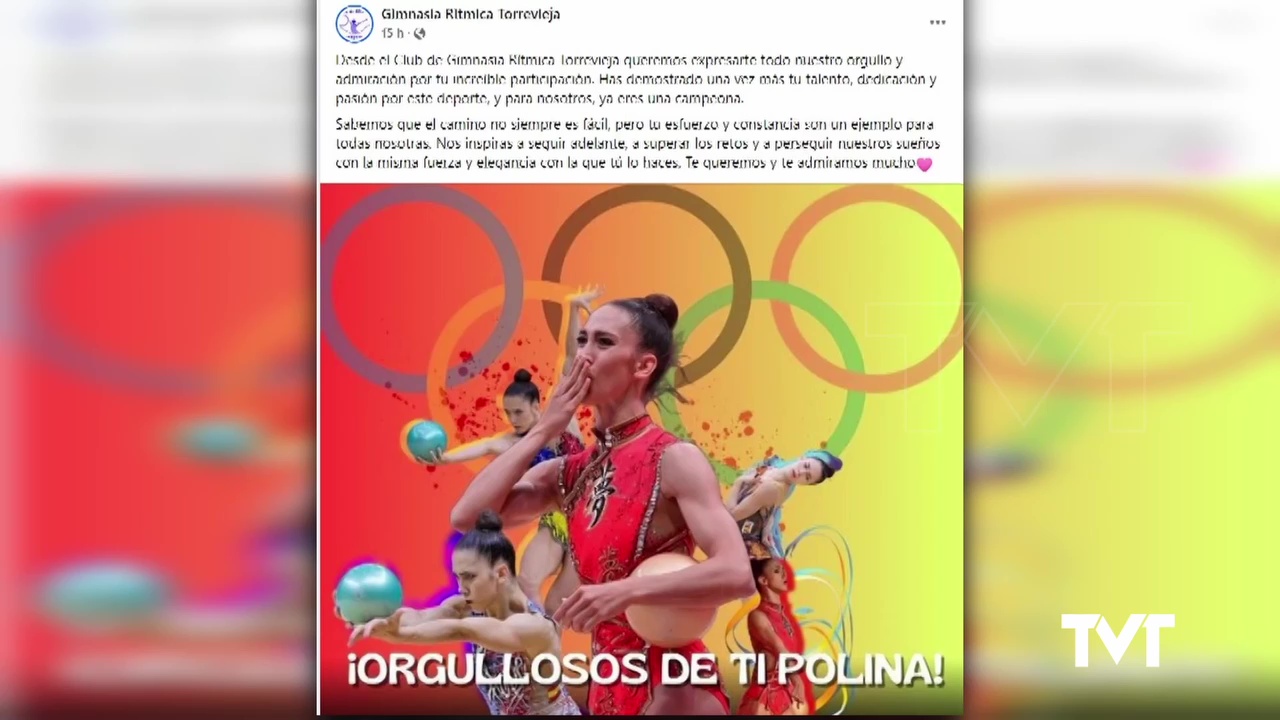 Imagen de Polina Berezina recibe cientos de muestras de cariño tras su participación en los JJOO. Un ejemplo a seguir de talento y fortaleza