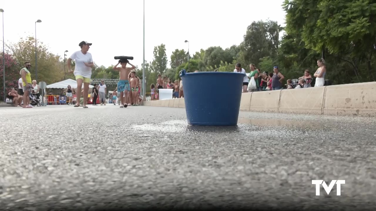 Imagen de Juegos divertidos y refrescantes para los más jóvenes en las Fiestas de San Roque
