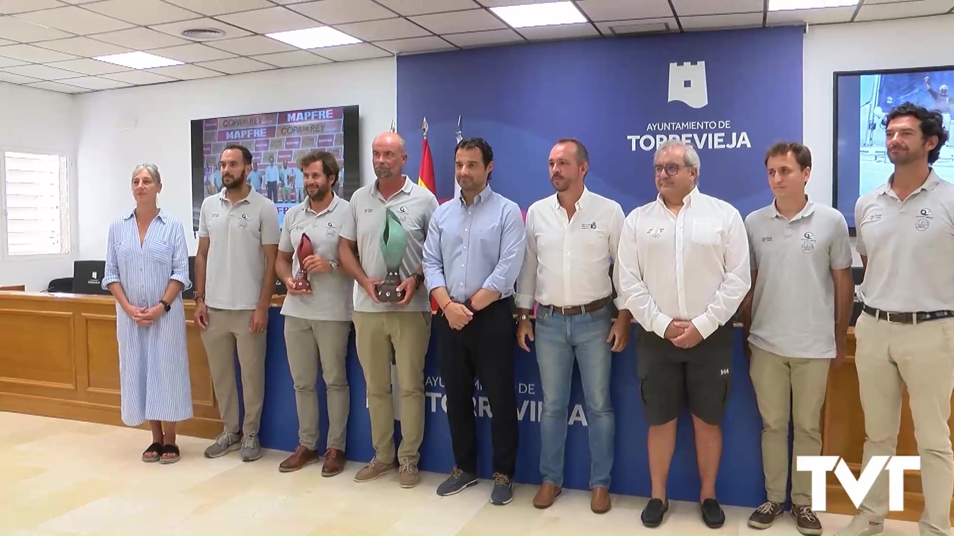 Imagen de Torrevieja recibe a los campeones absolutos de la 42ª Copa del Rey de Vela
