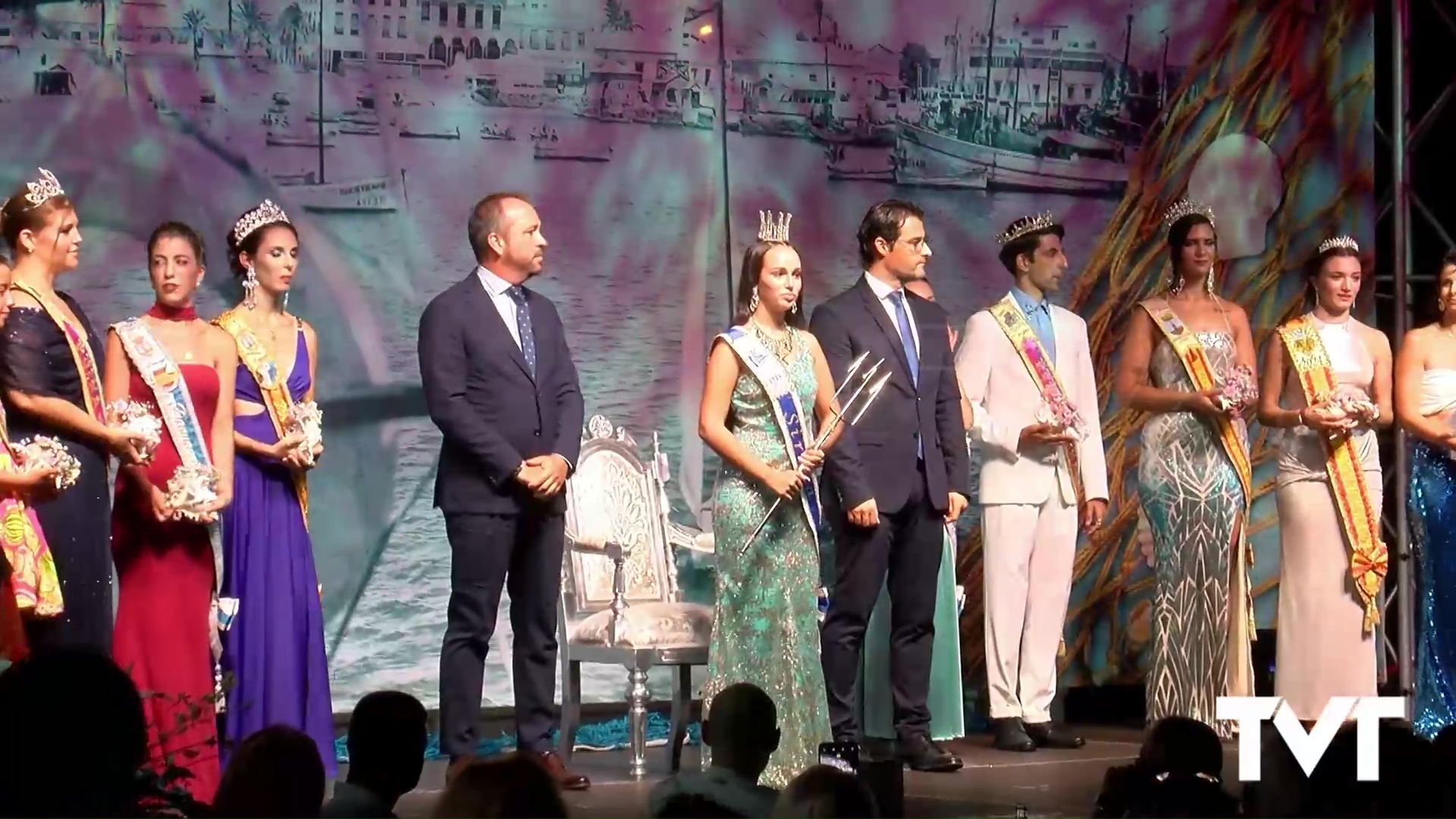 Imagen de Gemma Cruz Ortigosa, coronada como nueva sirena del Real Club Náutico de Torrevieja
