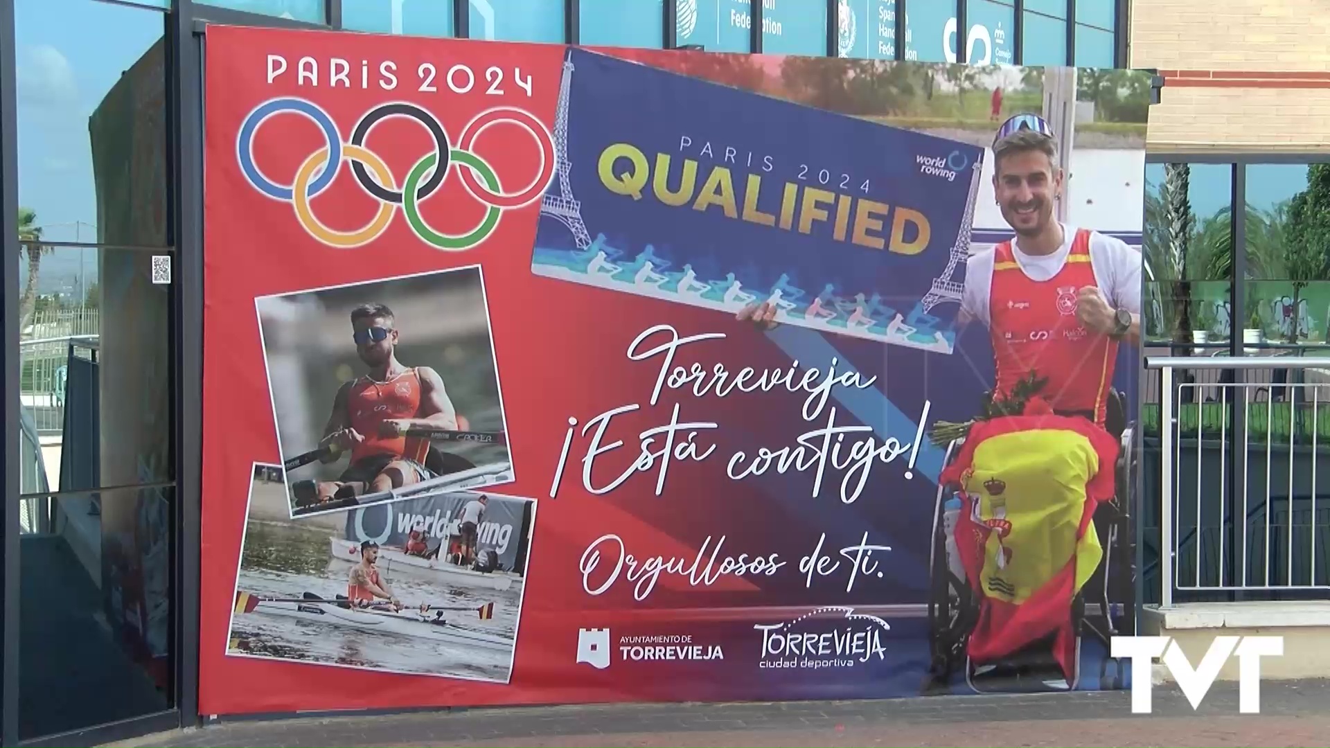 Imagen de El remero torrevejense Javi García ya está en París para disputar los Juegos Paralímpicos