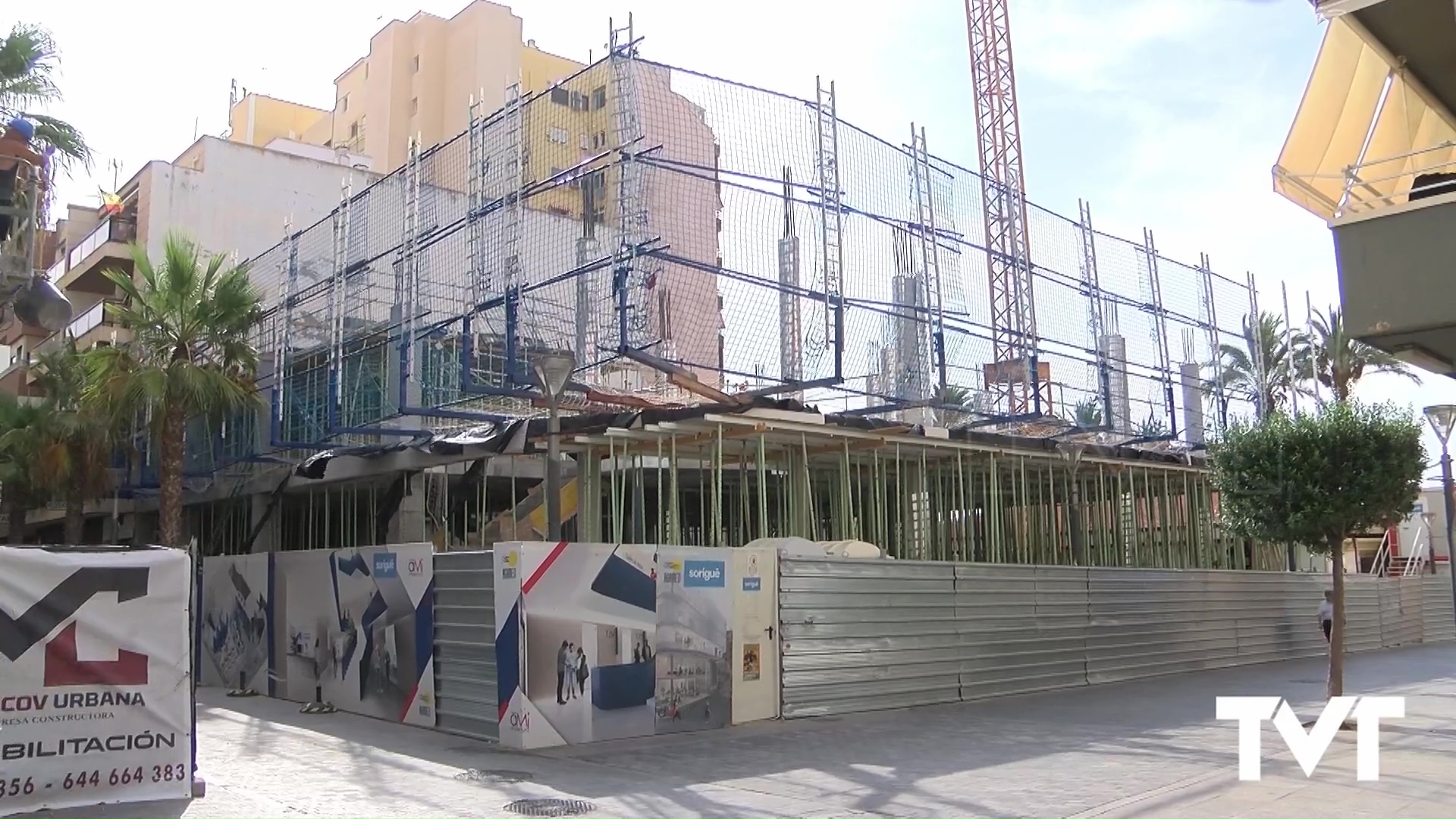 Imagen de Una parte del forjado de hormigón del edificio de AGAMED y la Sede Universitaria tendrá que demolerse por falta de resistencia