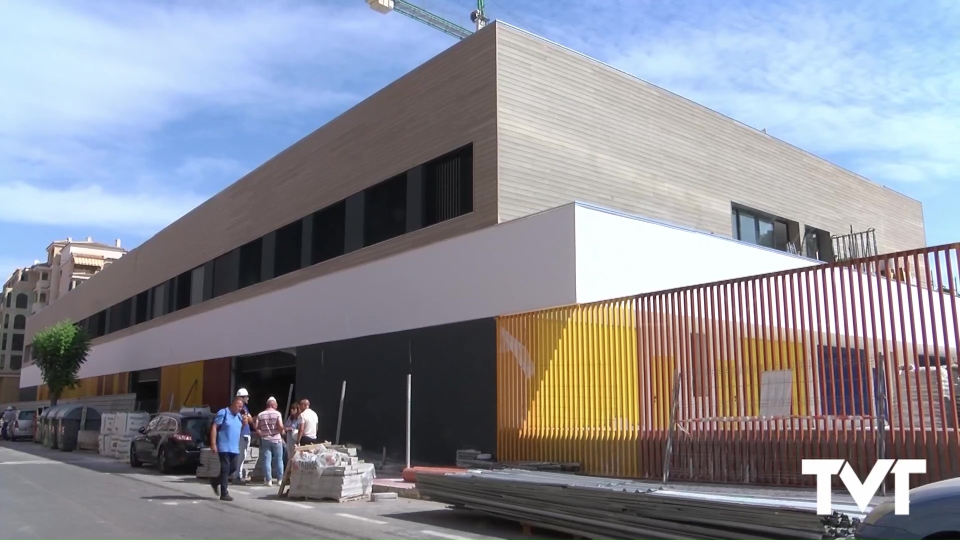 Imagen de Los alumnos del Colegio Inmaculada empezará el curso 2024-2025 en las aulas prefabricadas
