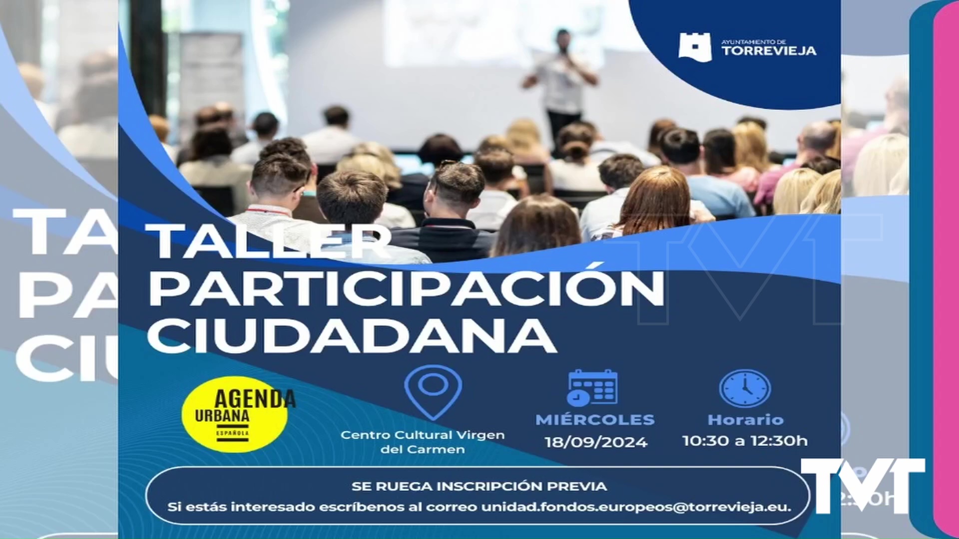 Imagen de Taller de participación ciudadana para trabajar en la implantación de la agenda urbana de Torrevieja