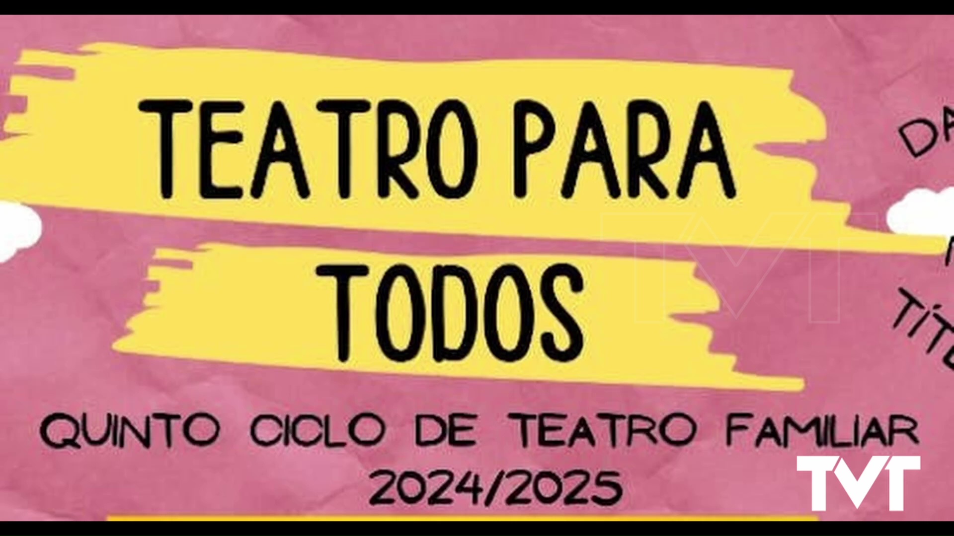 Imagen de El 6 de octubre arranca la quinta temporada de Teatro para todos 