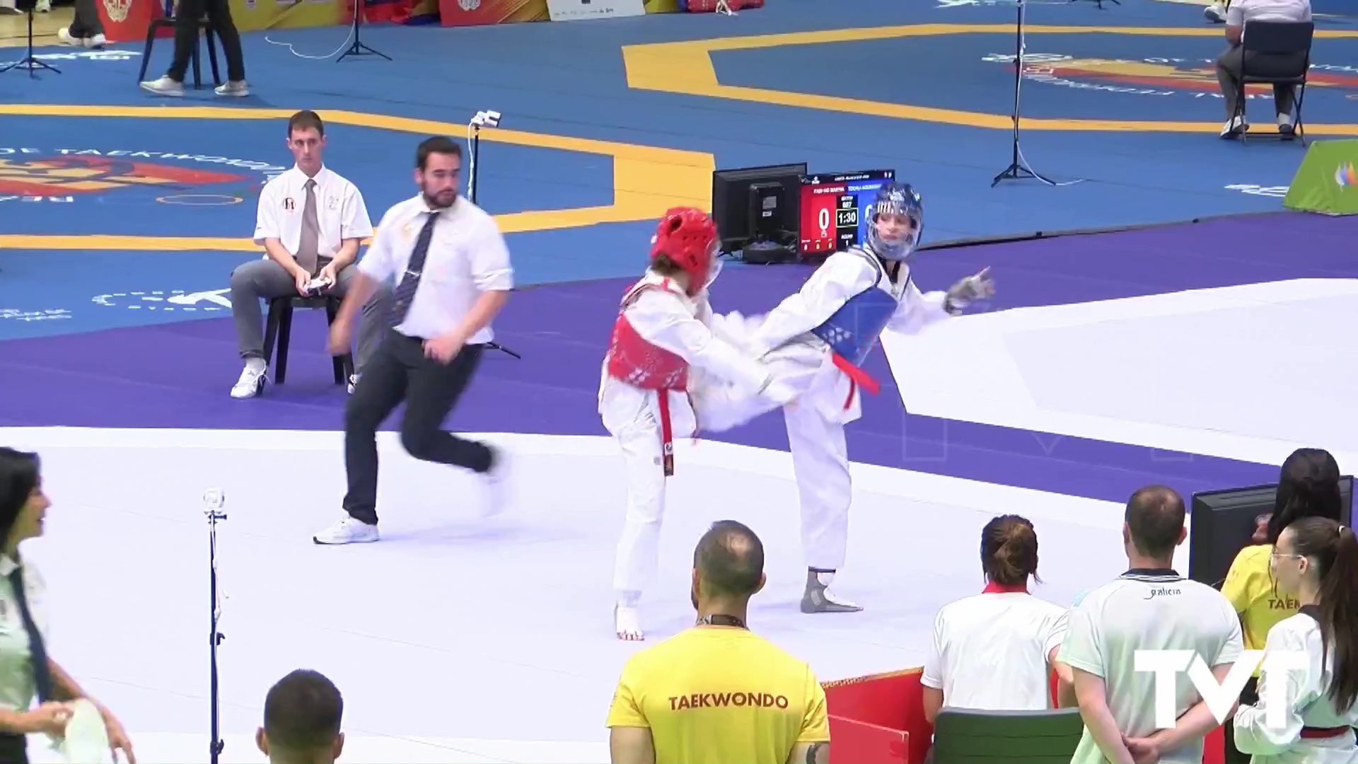Imagen de Más de 900 deportistas sobre los tapices para dar lo mejor de sí en el Campeonato de España de Taekwondo 