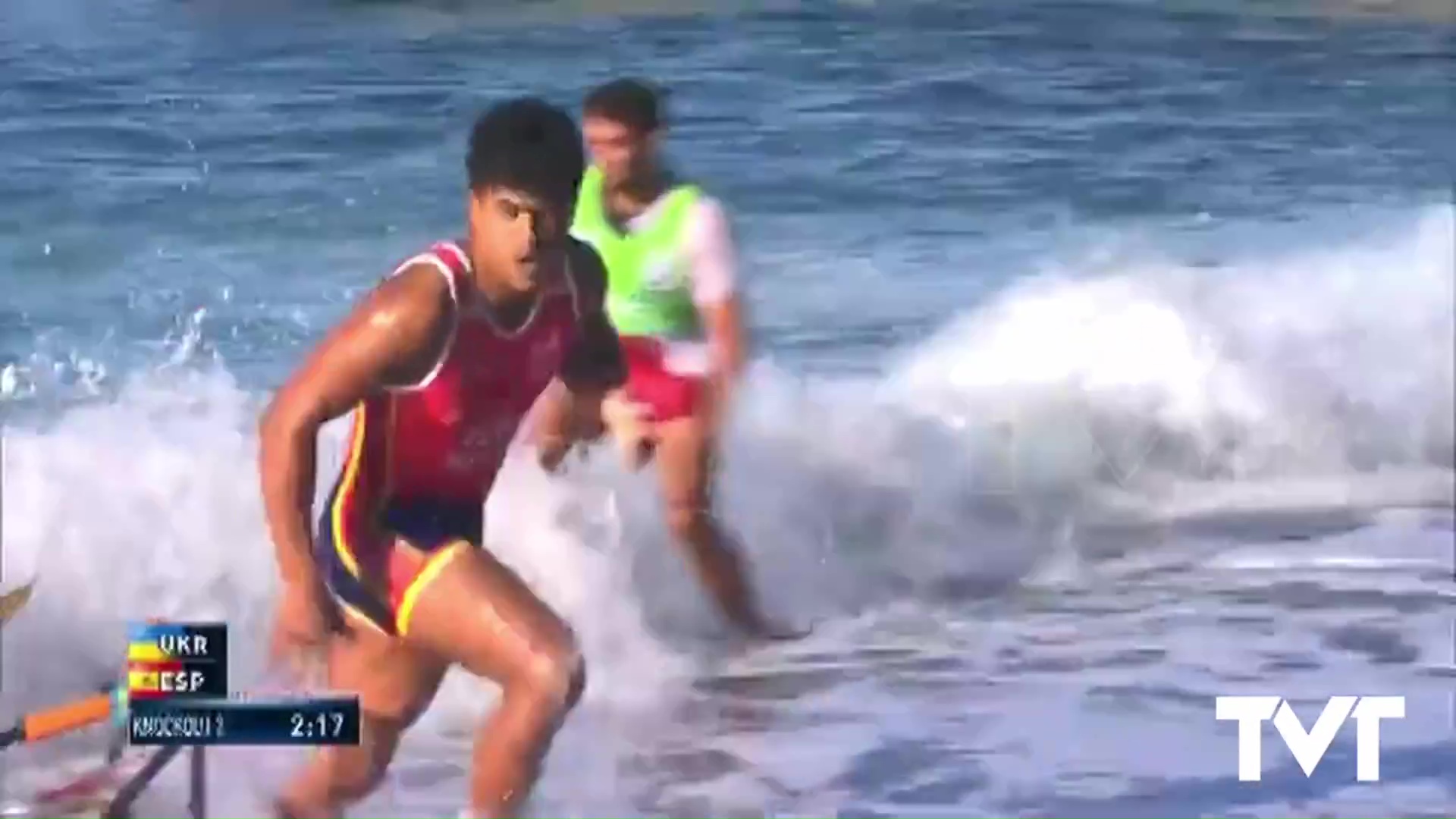 Imagen de Marcos Liarte se clasifica como Campeón del Mundo de remo Beach Sprint Doble Scul juvenil 