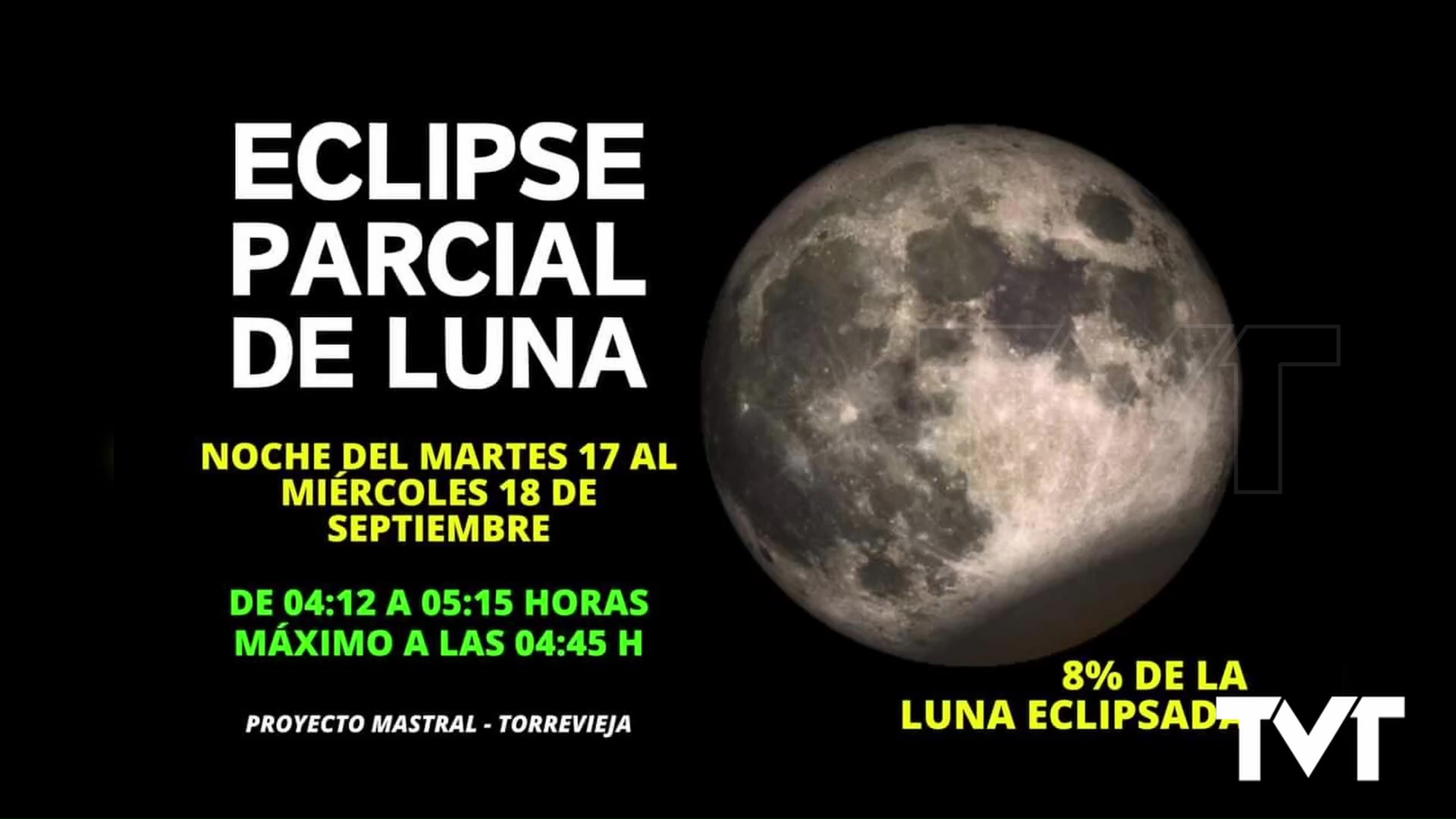 Imagen de Esta madrugada nos espera un eclipse parcial de luna 