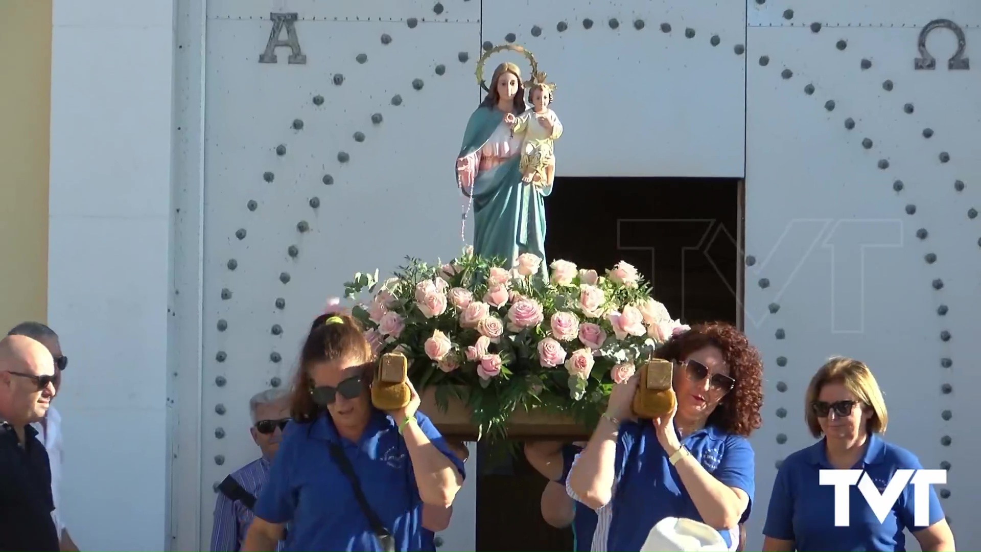 Imagen de Se inician las Fiestas Patronales de Torrelamata con la Romería en honor a la Virgen del Rosario