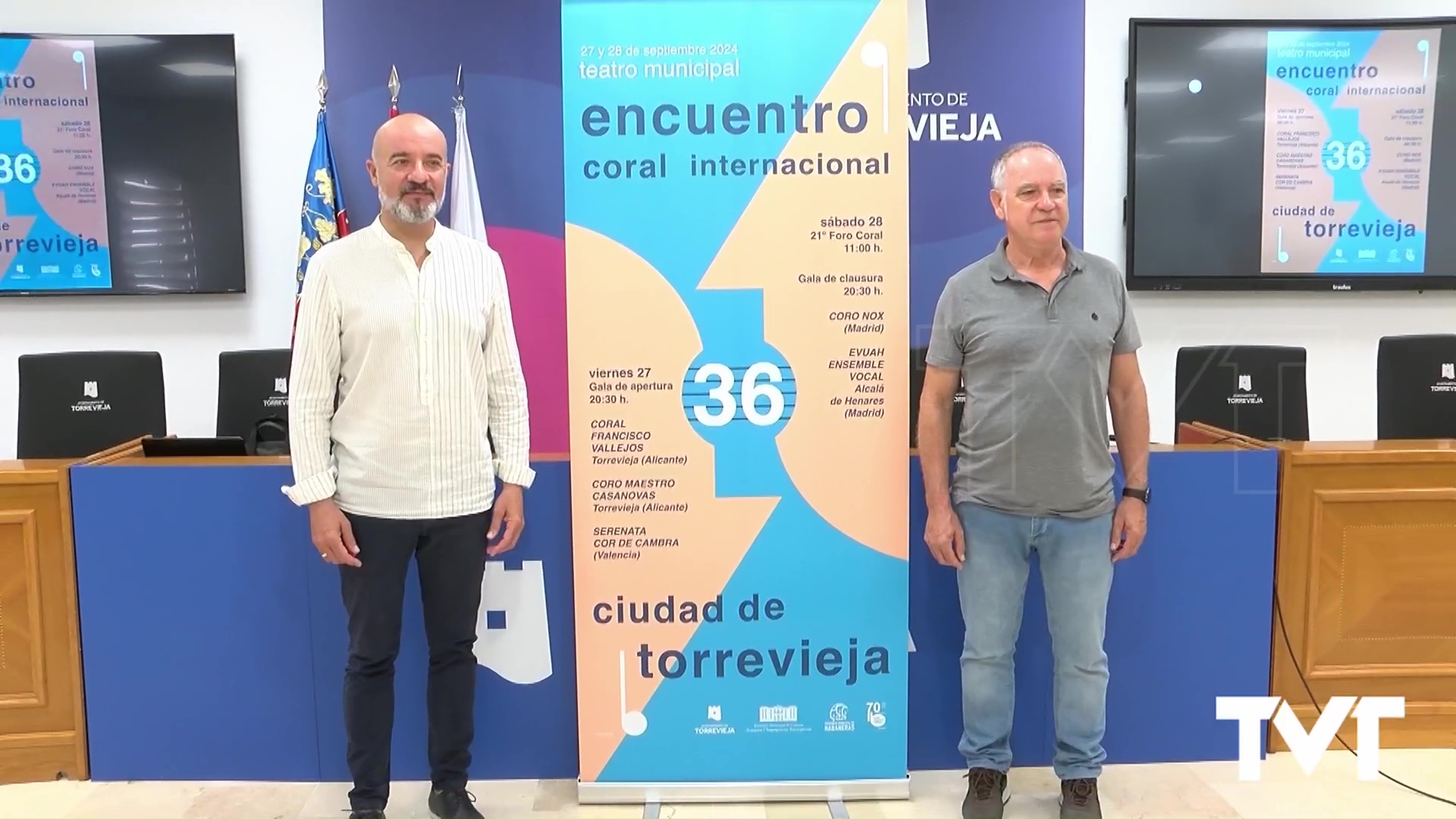 Imagen de Los días 27 y 28 de septiembre se celebrará el 36º Encuentro Coral Ciudad de Torrevieja 