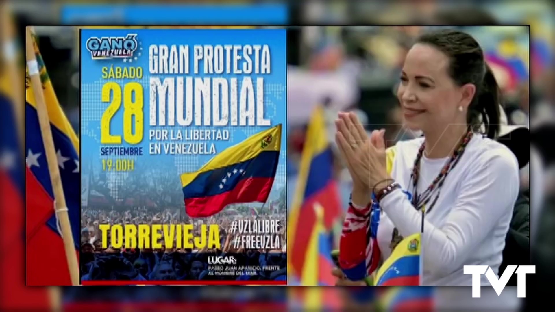 Imagen de Venezuela Libre convoca en Torrevieja concentración el 28 de septiembre 