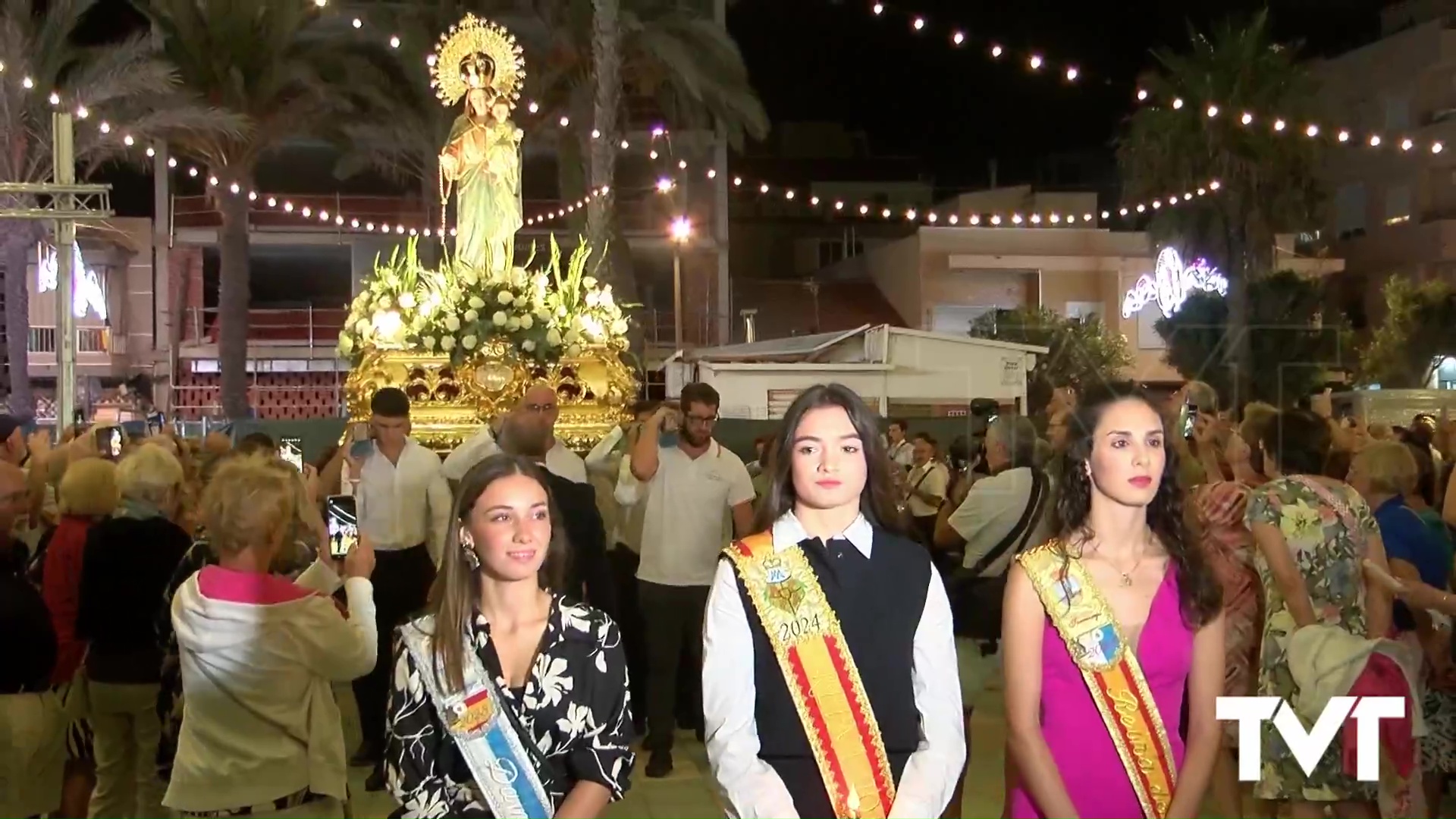 Imagen de La Mata despide sus fiestas patronales con la procesión en honor a la Virgen del Rosario