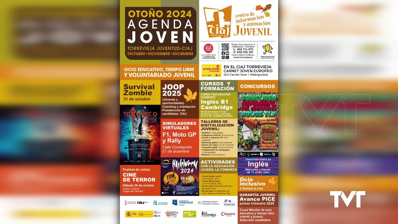 Imagen de Juventud presenta su agenda joven de otoño 2024