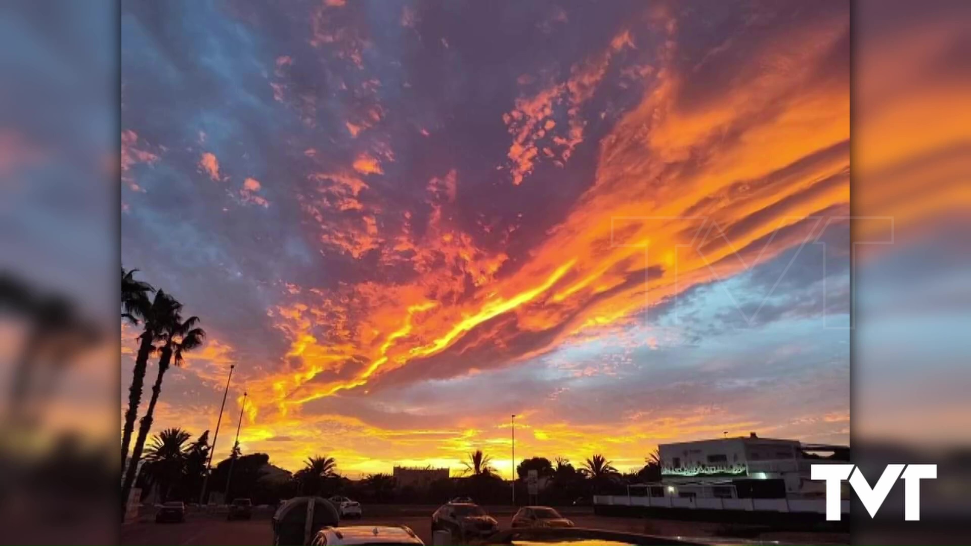 Imagen de Un cielo en llamas