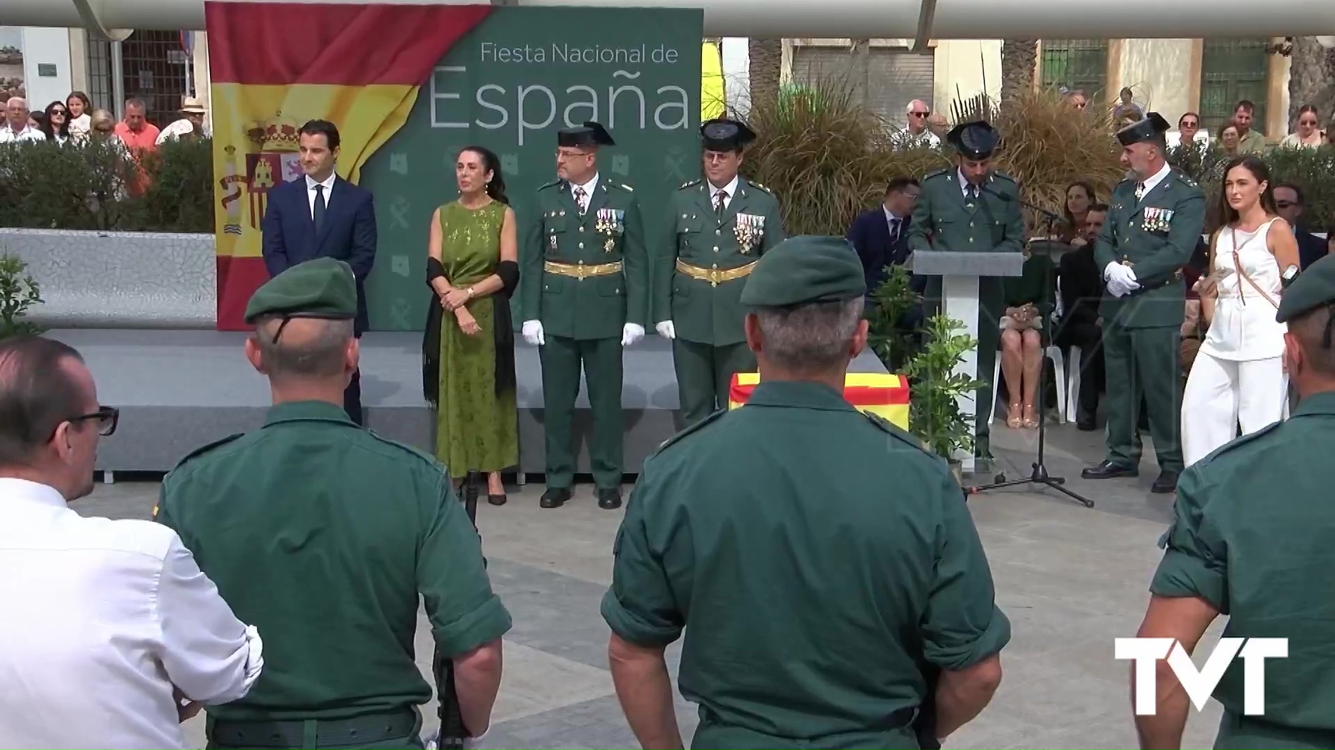 Imagen de Torrevieja se suma a la celebración de la patrona de la Guardia Civil, la Virgen del Pilar y Día de la Hispanidad
