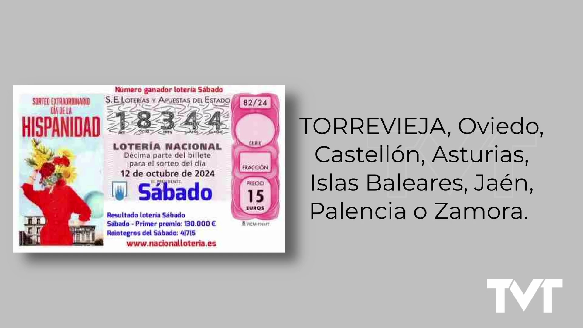 Imagen de El Sorteo extraordinario del 12 de octubre reparte la suerte en Torrevieja 