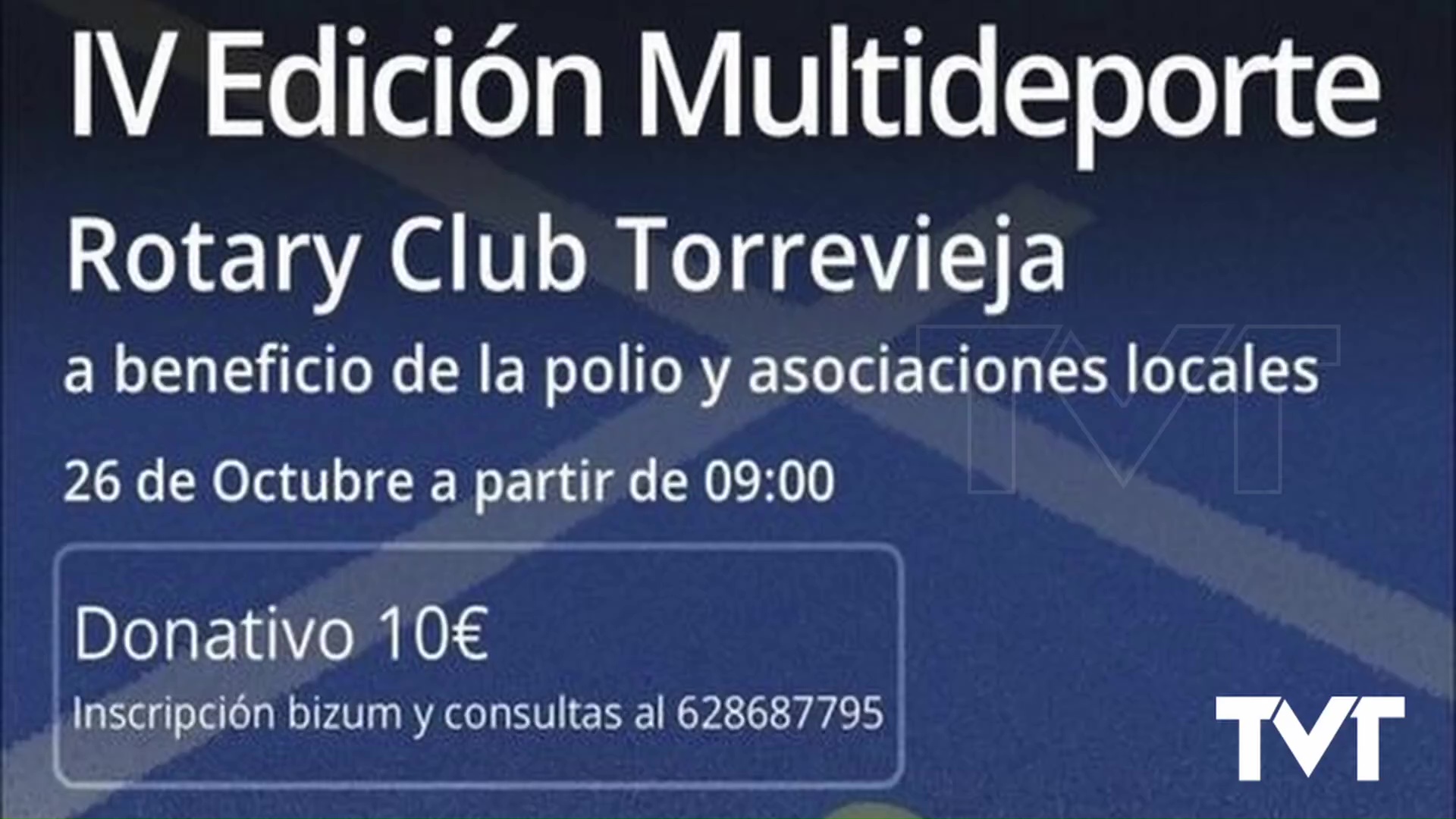 Imagen de Rotary Torrevieja celebrará su IV Jornada Multideporte solidaria el 26 de octubre