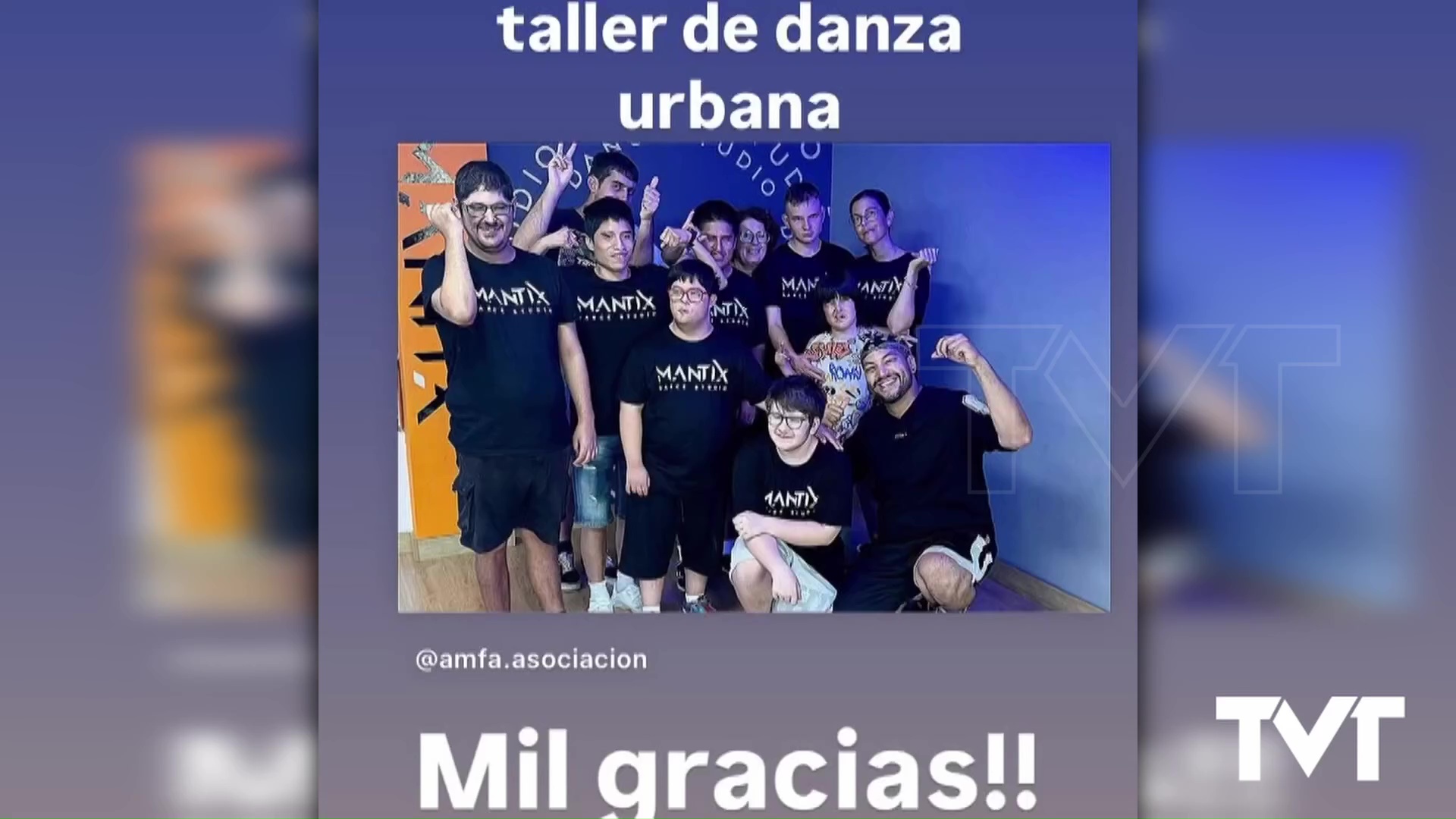 Imagen de Usuarios de AMFA comienzan con un nuevo taller de danza urbana 