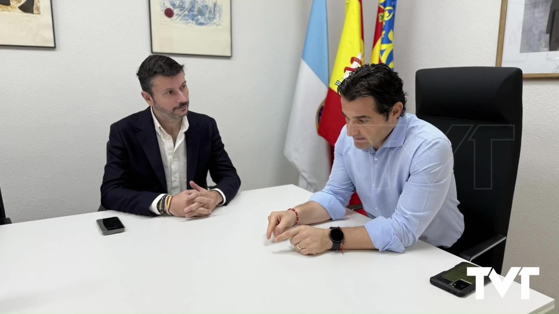 Imagen de El alcalde de Torrevieja se reúne con el el Diputado de Innovación, David Aracil