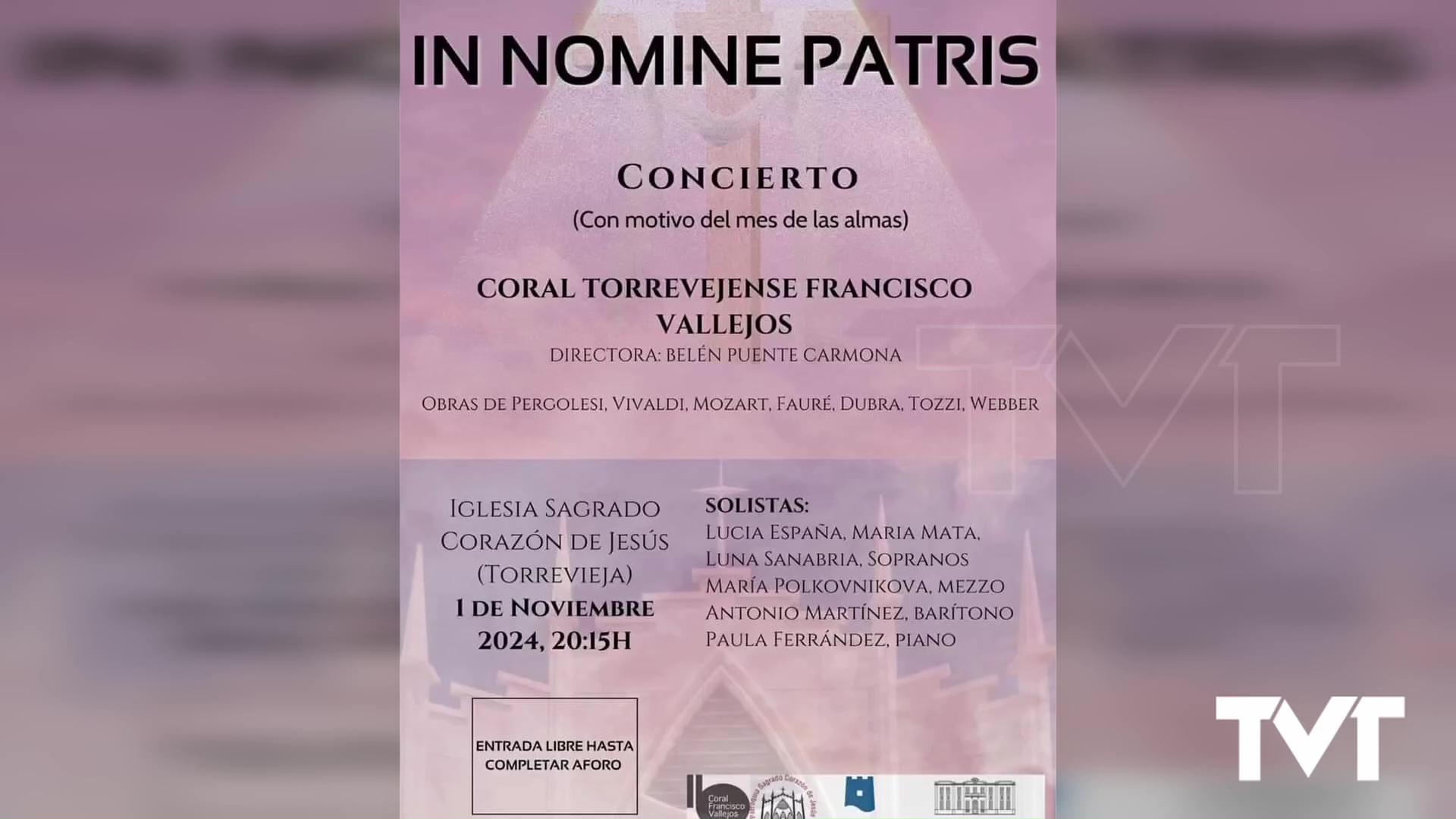 Imagen de La Coral Francisco Vallejos ofrece el concierto «In Nomine Patris» con motivo del Día de Todos los Santos