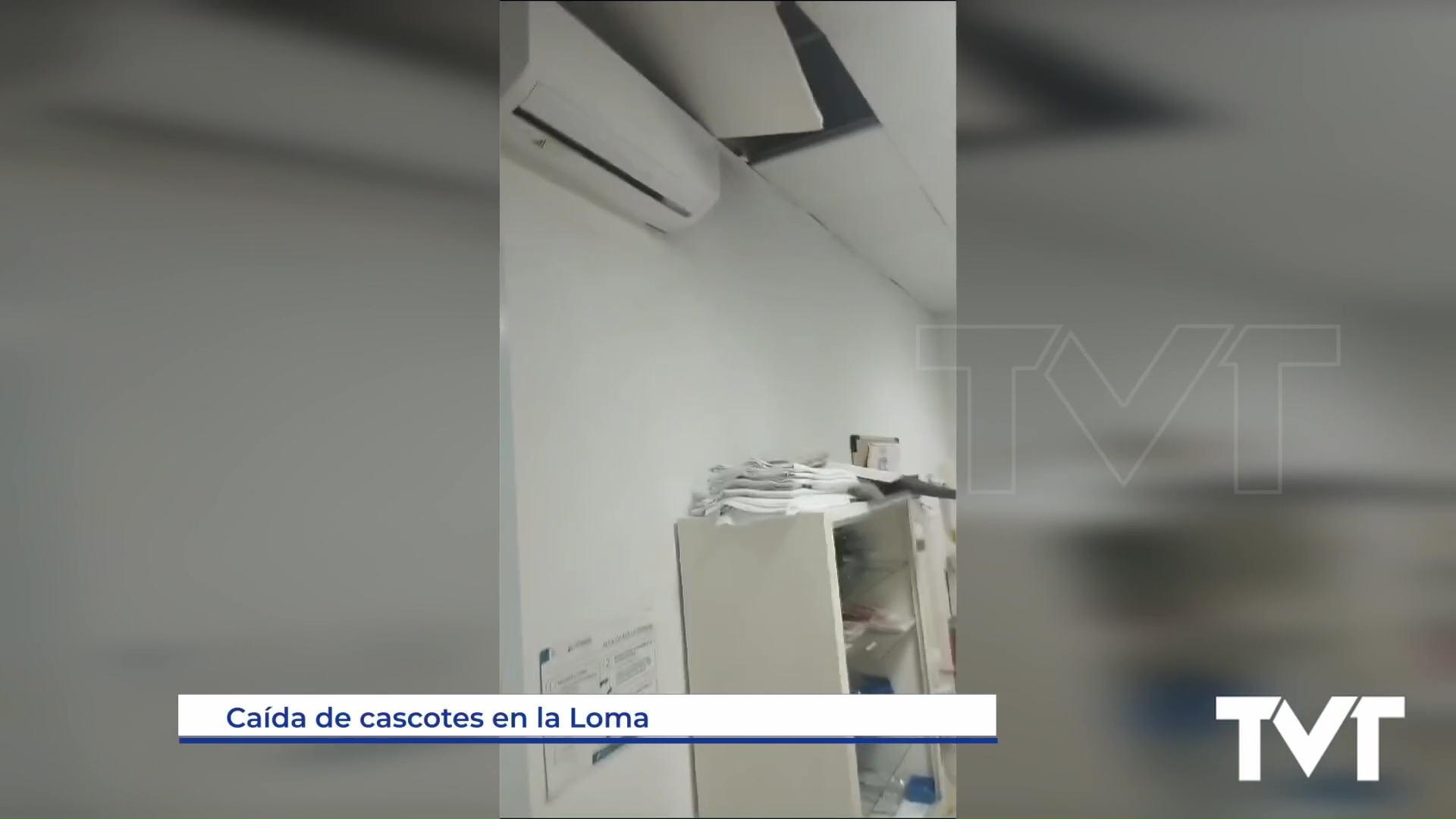 Imagen de El centro de salud de La Loma sufre caída de cascotes